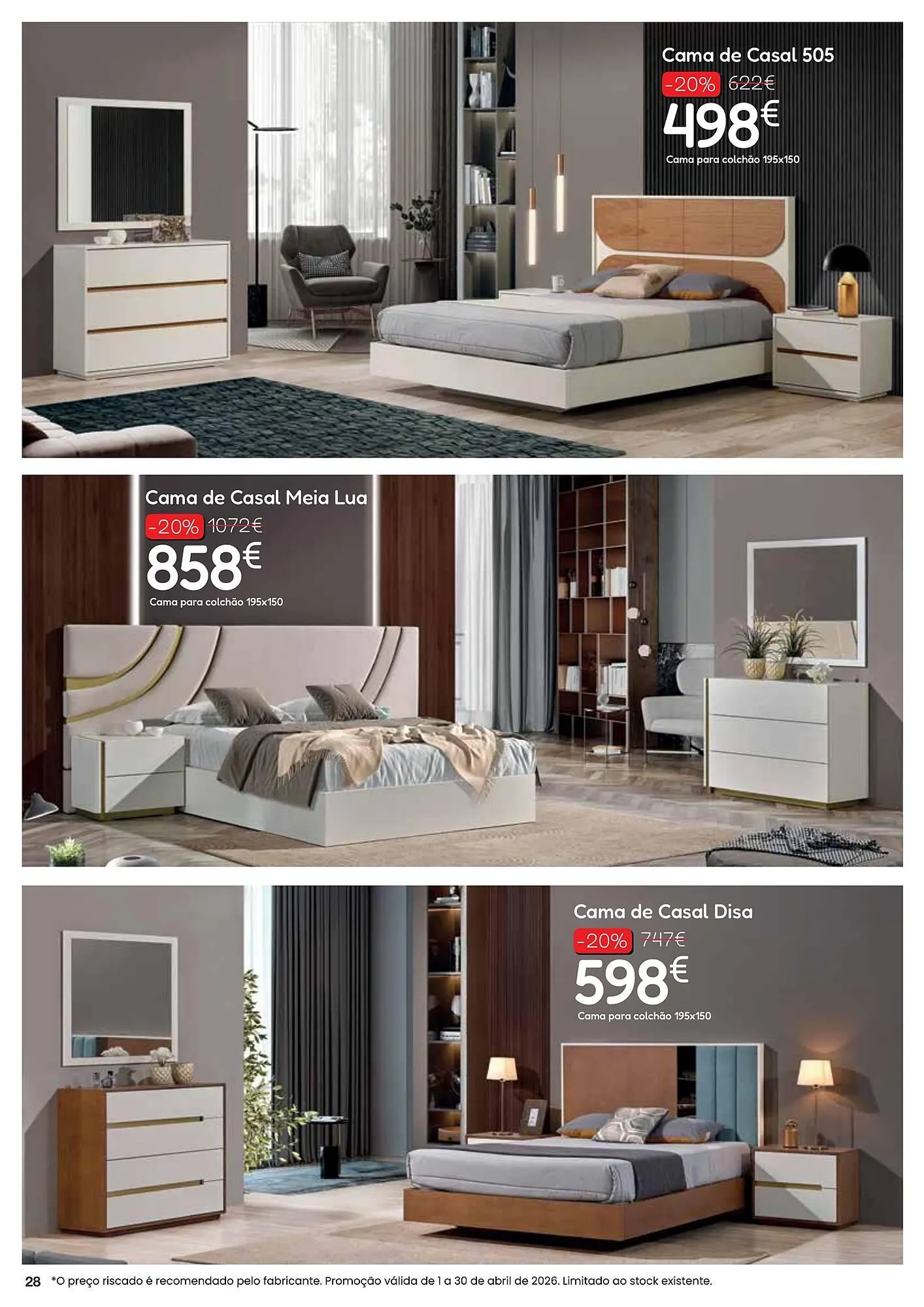 Folheto Folheto Hiper Centro do Móvel de 13 de abril até 30 de abril 2026 - Pagina 28