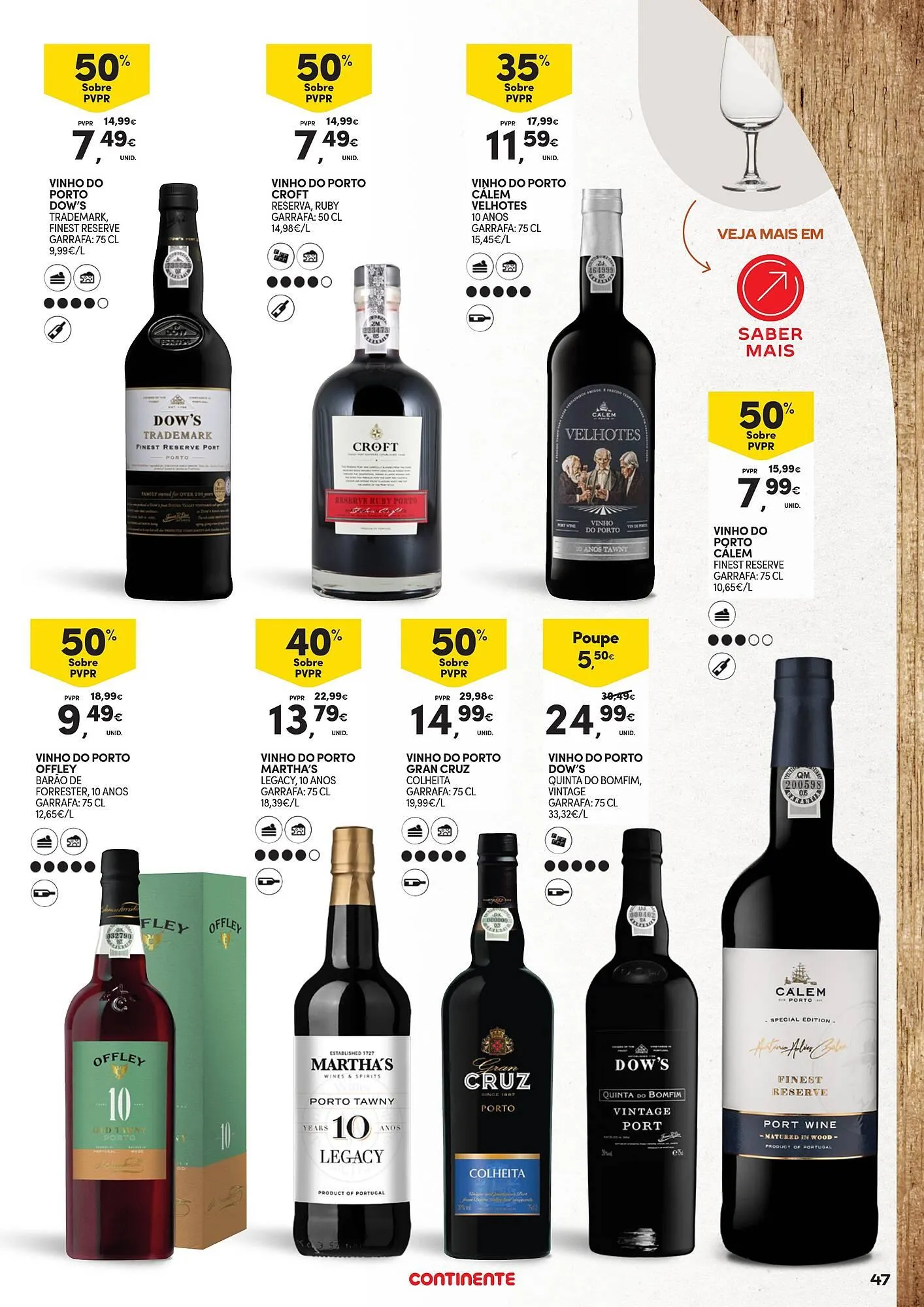 Folheto Folheto Continente de 21 de janeiro até 9 de fevereiro 2025 - Pagina 47
