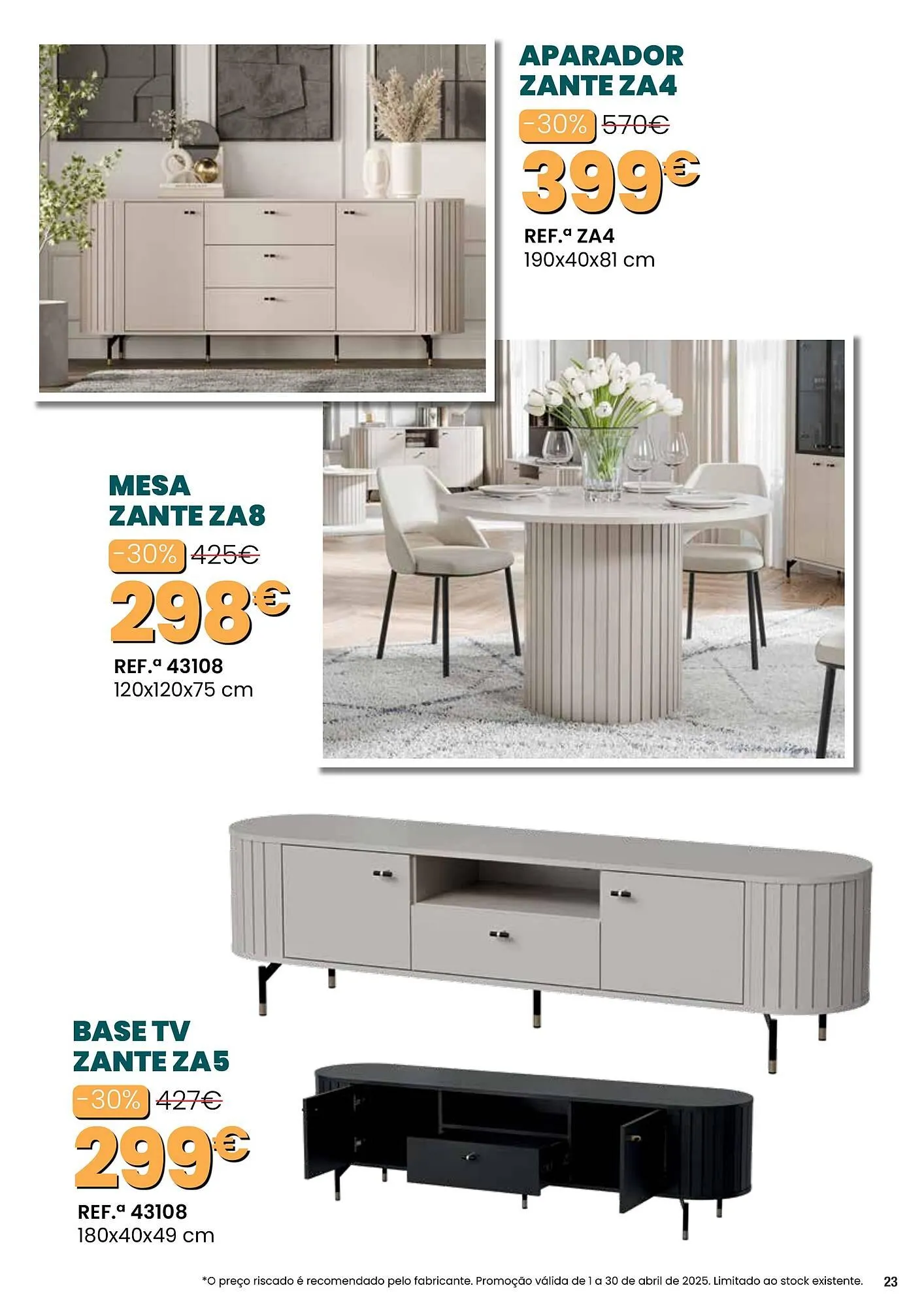 Folheto Folheto Hiper Centro do Móvel de 1 de abril até 30 de abril 2025 - Pagina 23