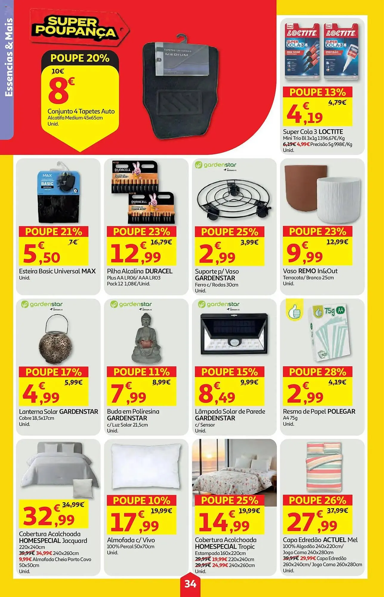 Folheto Folheto Auchan de 14 de maio até 20 de maio 2026 - Pagina 34