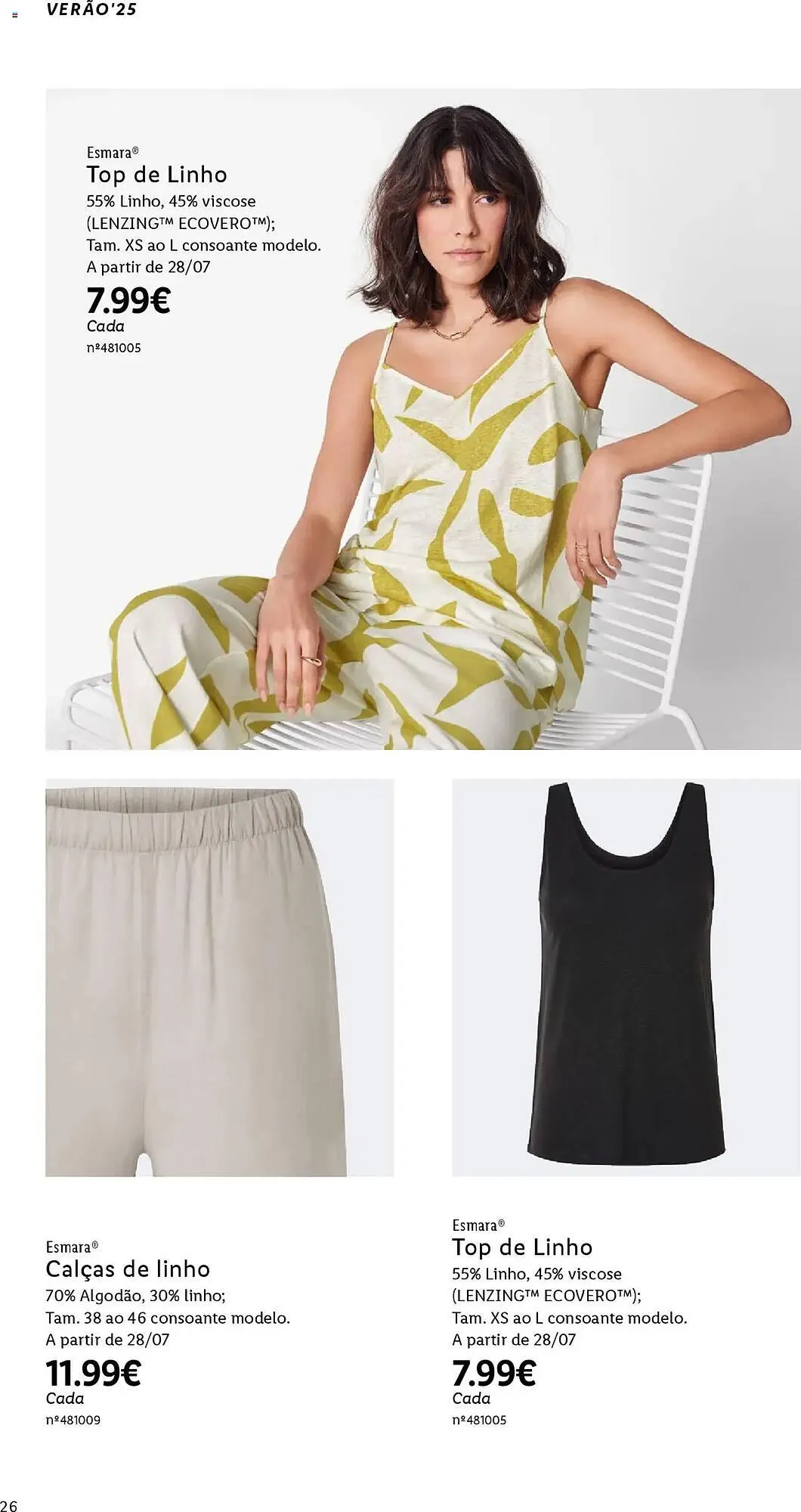 Folheto Folheto Lidl de 2 de junho até 18 de agosto 2025 - Pagina 26