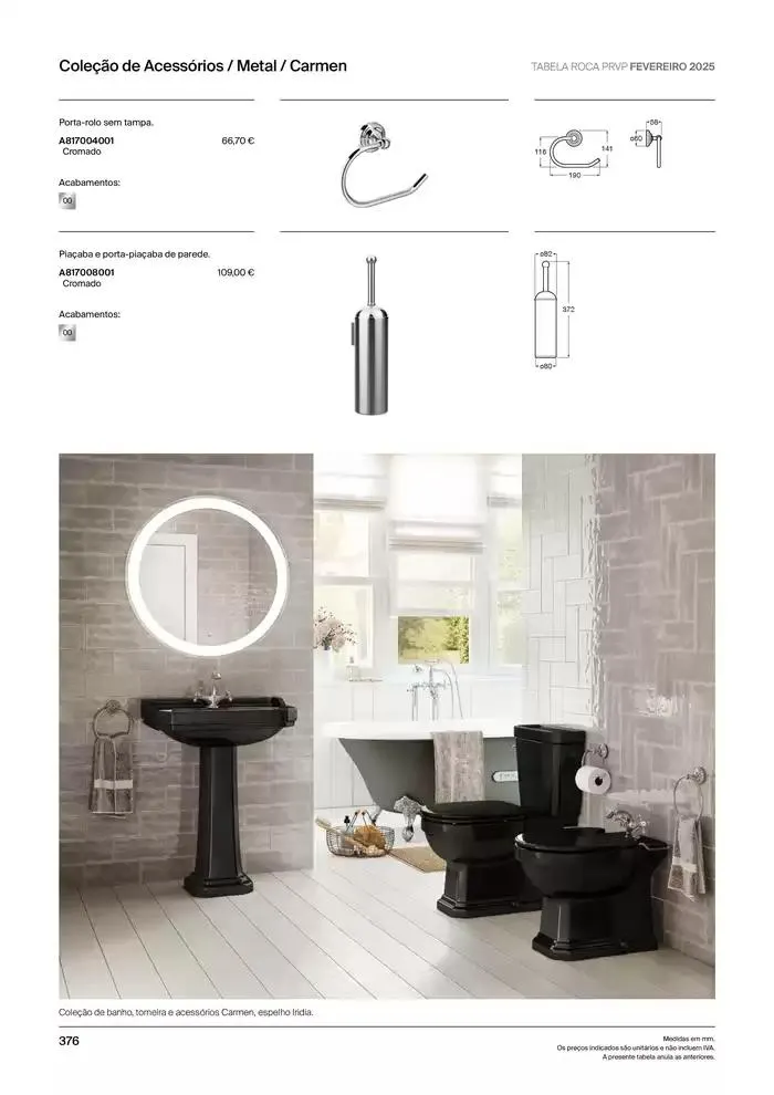 Folheto Soluções de Banho  de 6 de janeiro até 31 de dezembro 2025 - Pagina 378