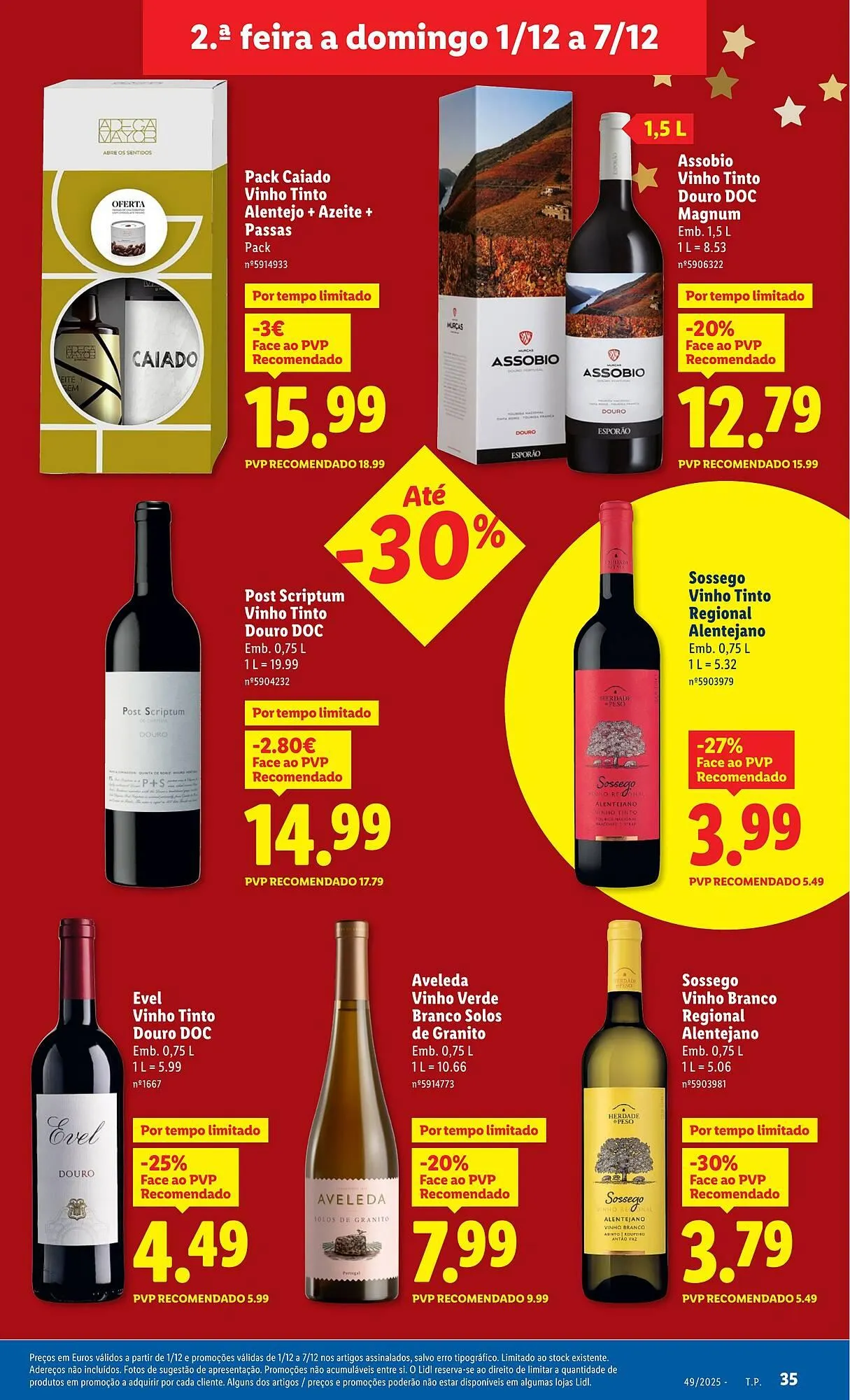Folheto Folheto Lidl de 1 de dezembro até 7 de dezembro 2025 - Pagina 35