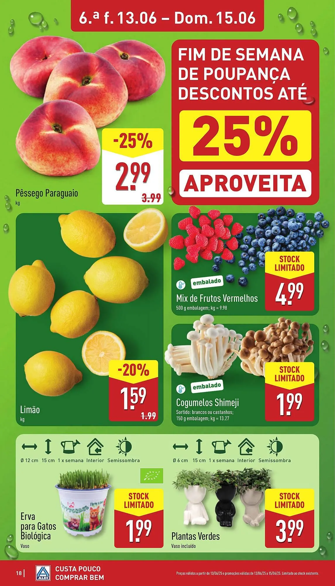 Folheto Folheto ALDI de 9 de junho até 15 de junho 2025 - Pagina 18