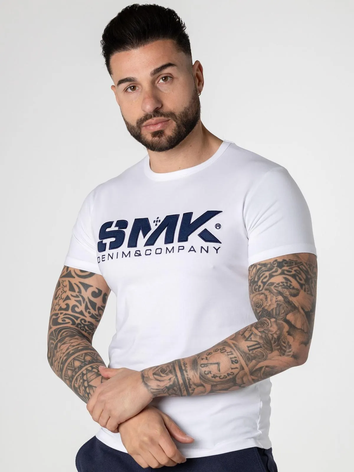 T-SHIRT SMK LETRAS MARINH