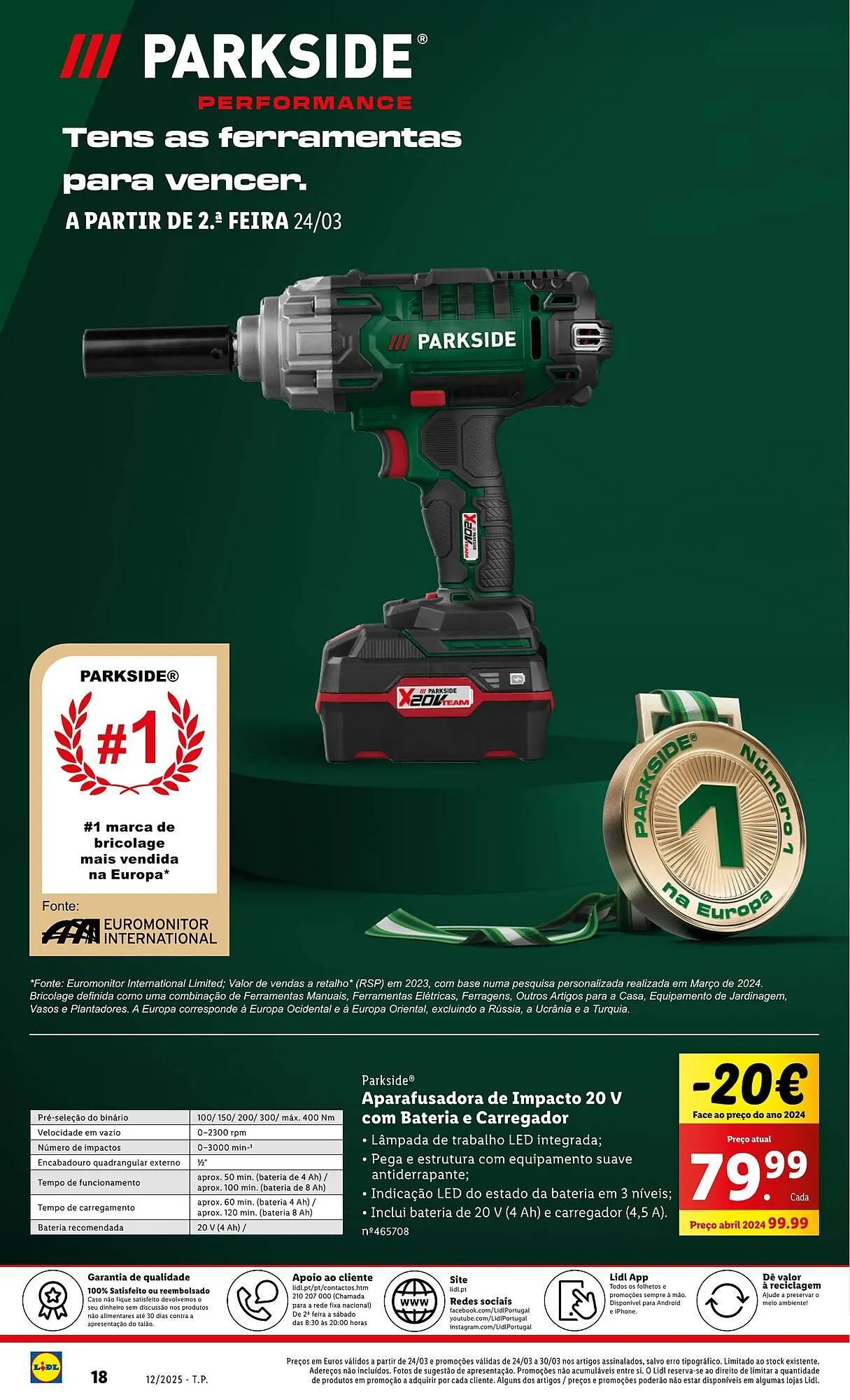 Folheto Folheto Lidl de 20 de março até 26 de março 2025 - Pagina 18