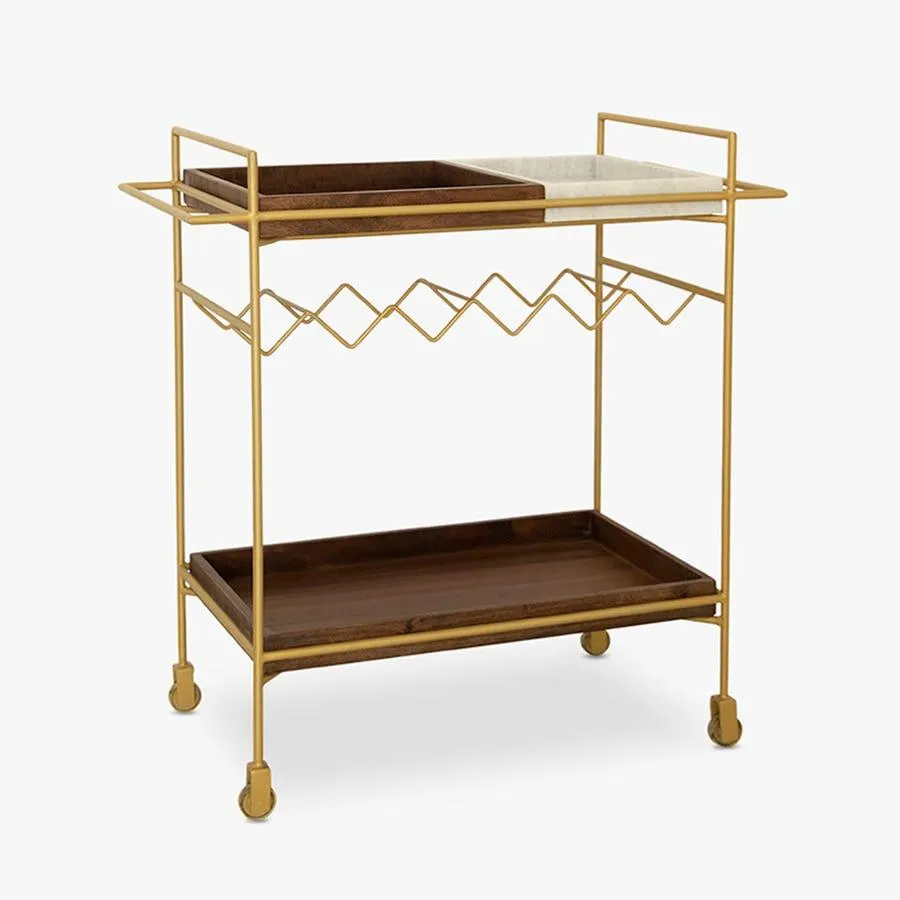 Carrinho de chá 80x39,75x84 cm AGRA