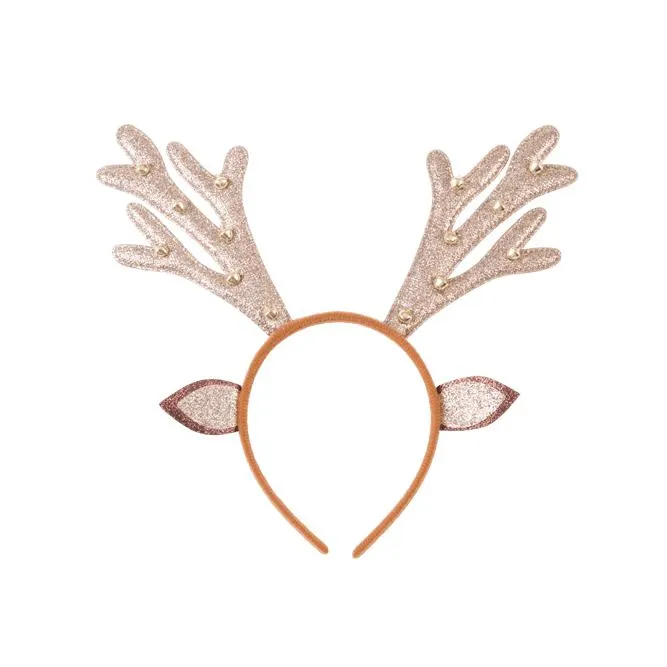 JINGLE DEER Cerchietto marrone H 27 x W 27 cm