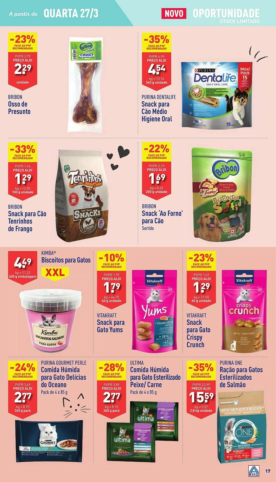 Folheto Folheto ALDI de 27 de março até 2 de abril 2024 - Pagina 17