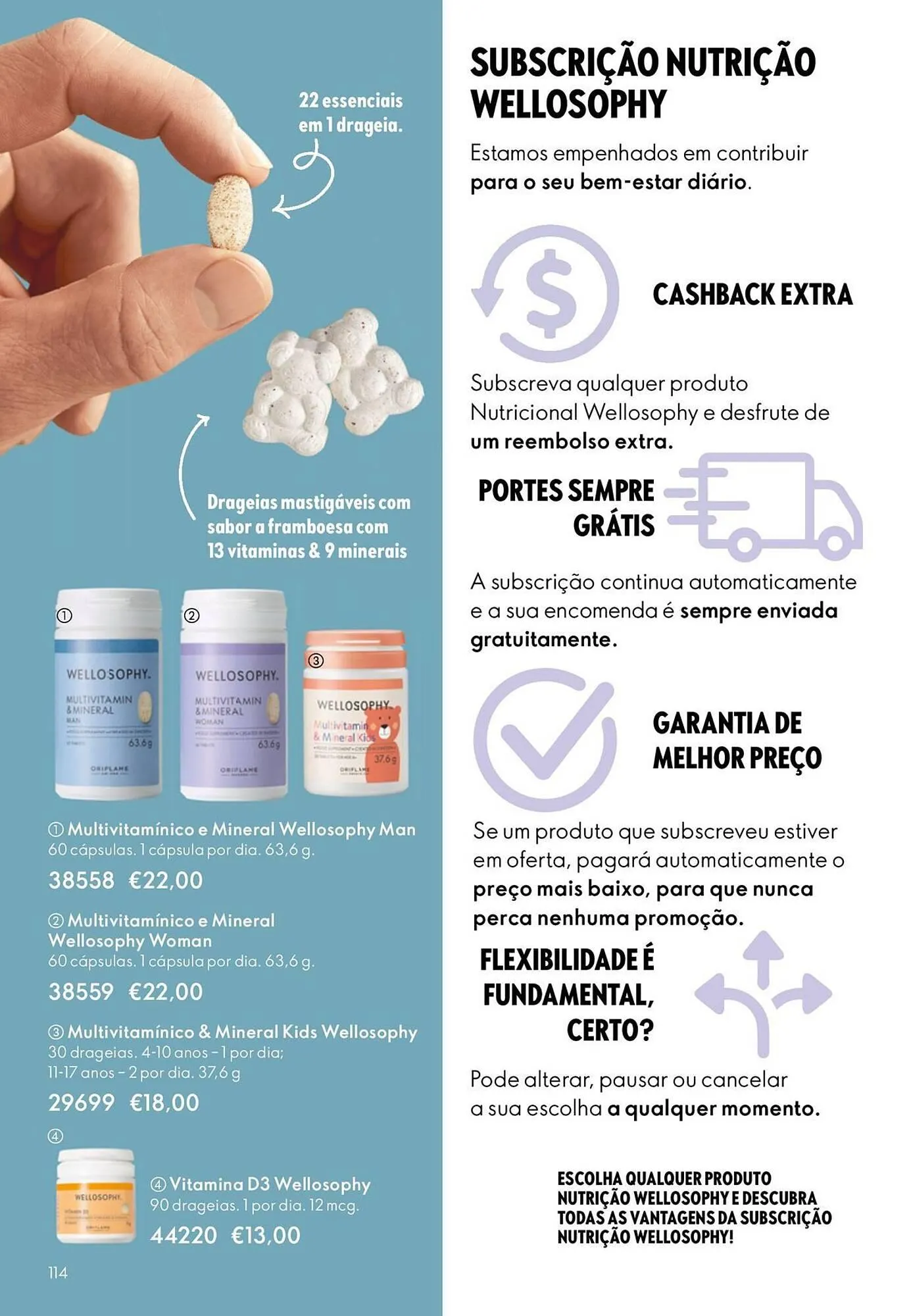 Folheto Catálogo Oriflame de 23 de dezembro até 20 de janeiro 2026 - Pagina 114
