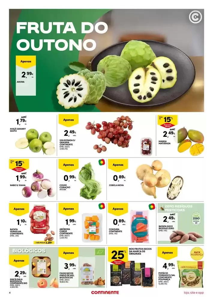 Folheto Semanal Continente Bom Dia de 29 de outubro até 4 de novembro 2024 - Pagina 4