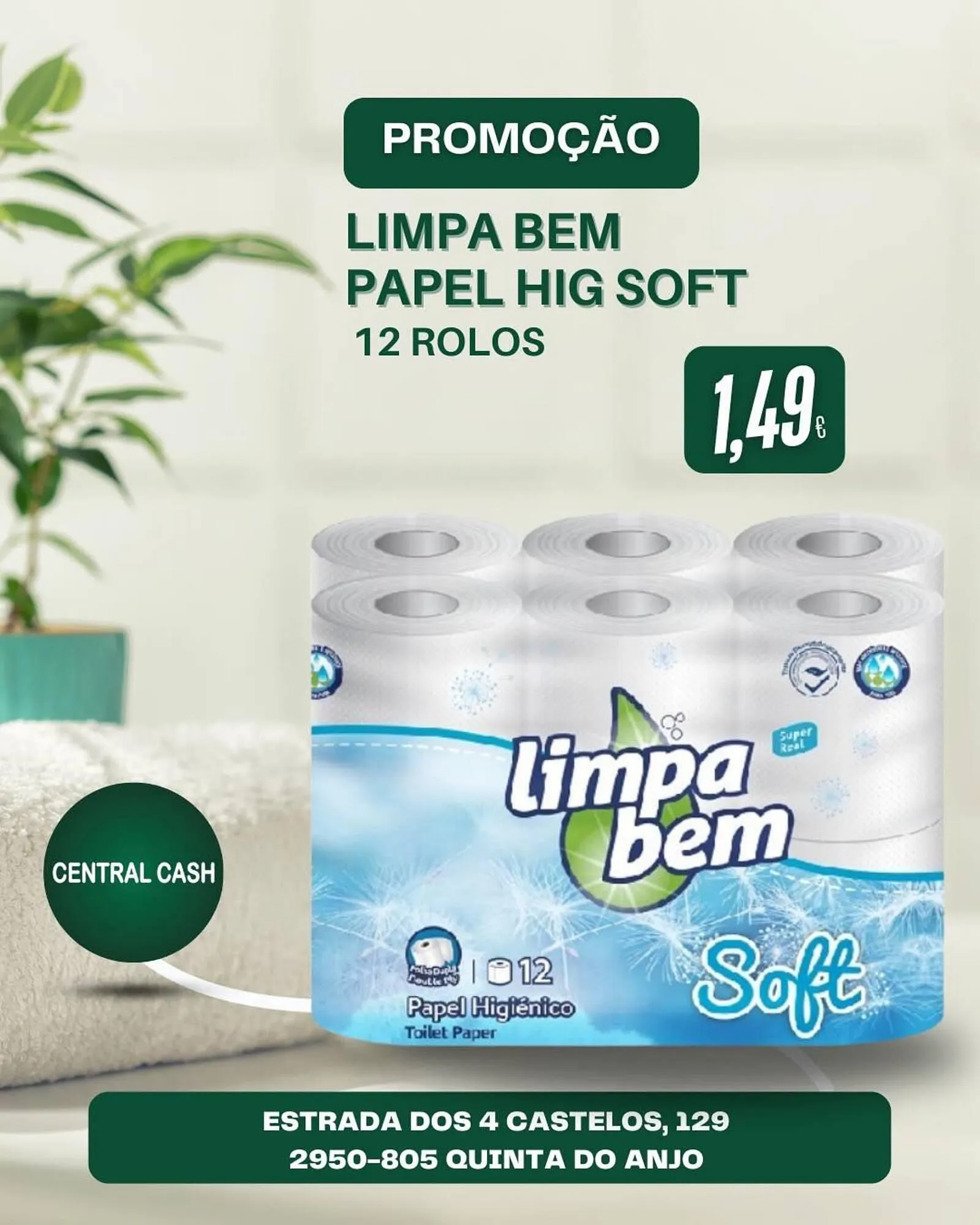 Folheto Folheto Central Cash de 7 de abril até 20 de abril 2025 - Pagina 1