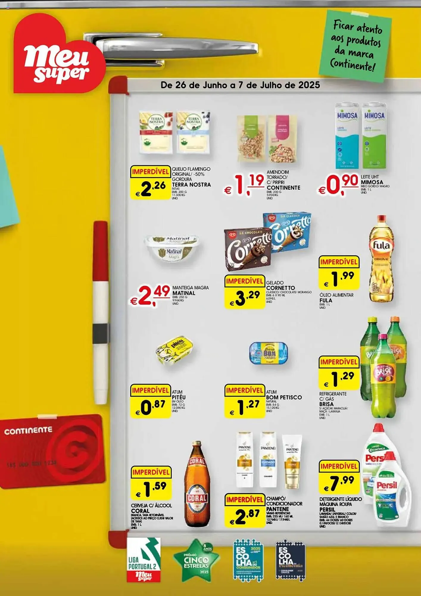Folheto Folheto Meu Super de 26 de junho até 7 de julho 2025 - Pagina 1