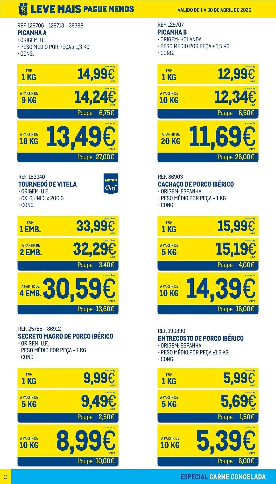 Folheto Catálogo Makro de 1 de abril até 30 de abril 2026 - Pagina 2