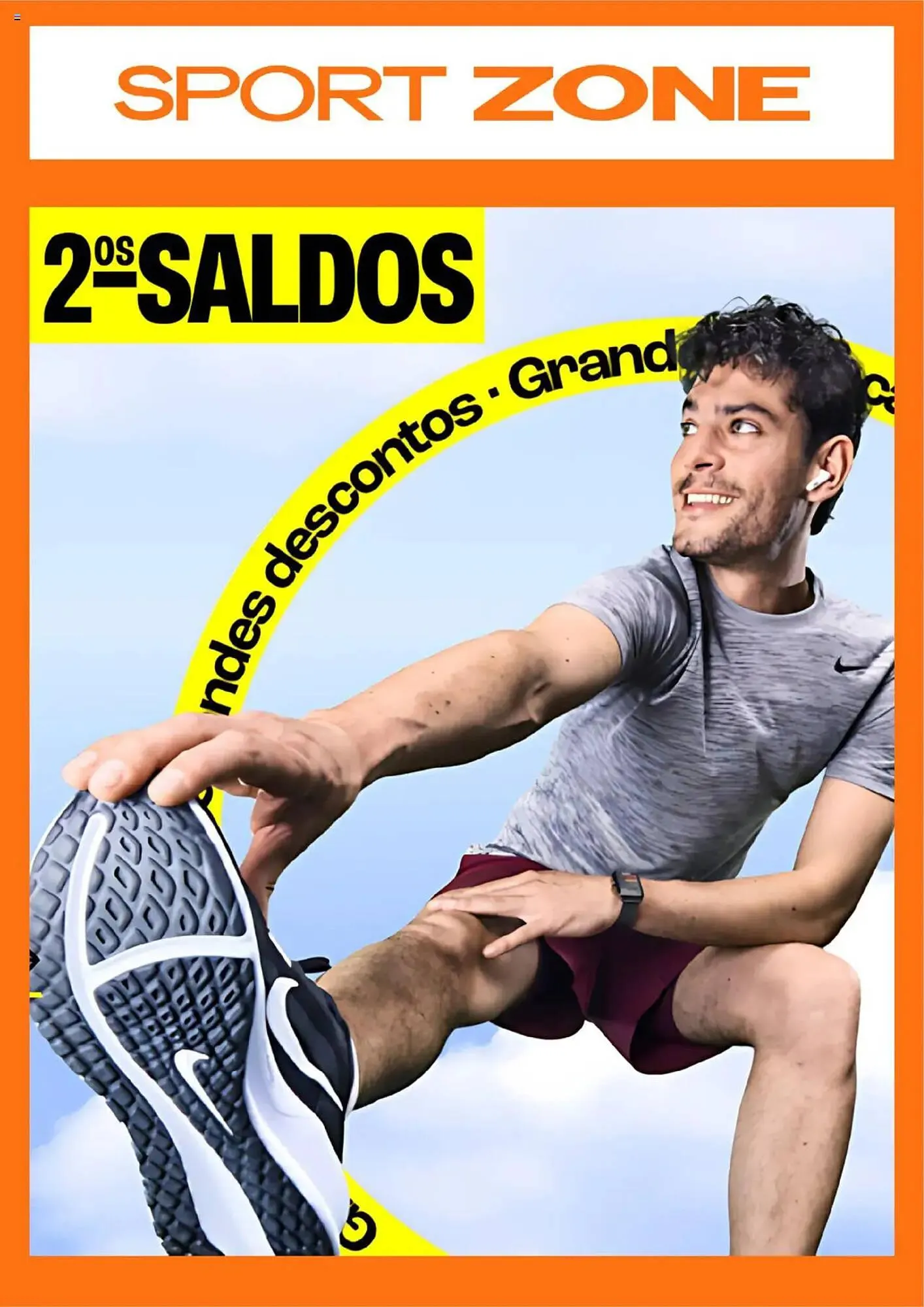 Folheto Folheto Sport Zone de 21 de julho até 25 de agosto 2025 - Pagina 1