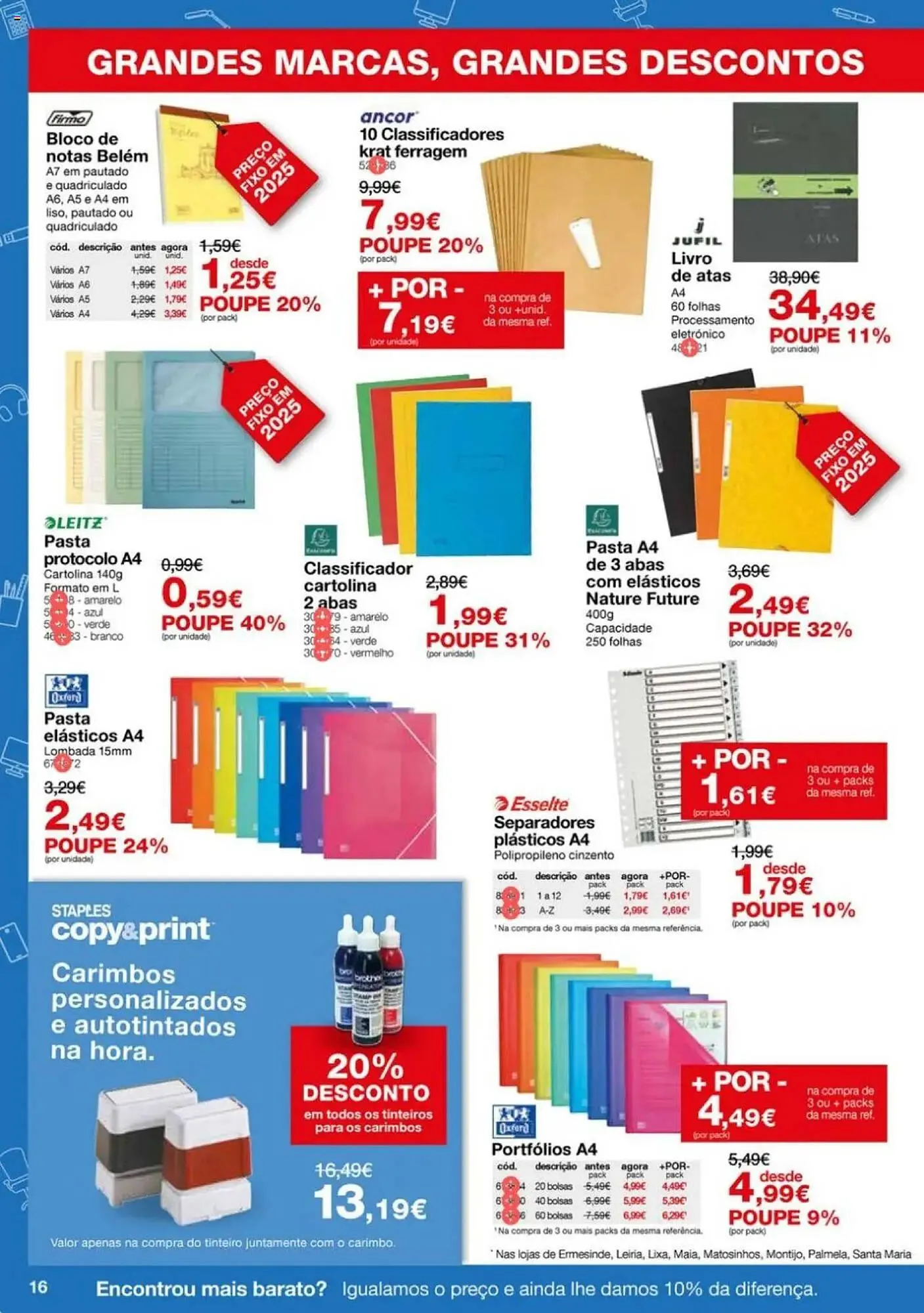 Folheto Folheto Staples de 2 de janeiro até 20 de fevereiro 2025 - Pagina 16