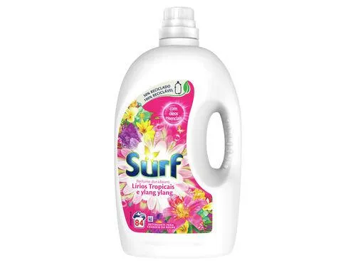 detergente máquina roupa líquido surf tropical 84d