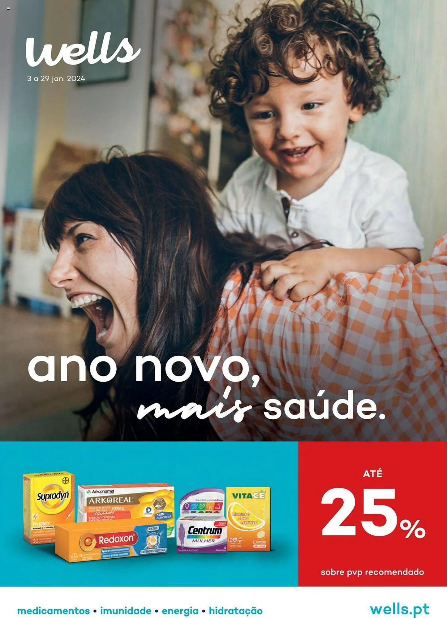 Folheto Folheto Well's de 3 de janeiro até 29 de janeiro 2024 - Pagina 