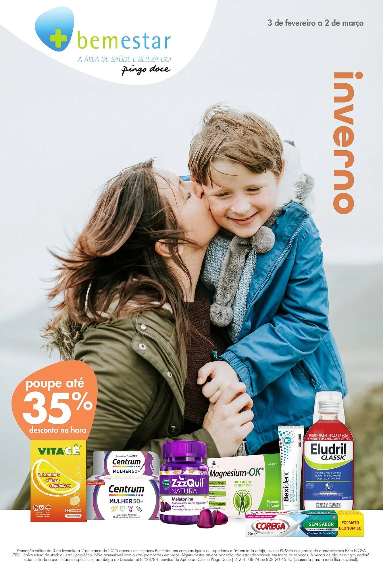 Folheto Folheto Pingo Doce de 3 de fevereiro até 23 de fevereiro 2026 - Pagina 1