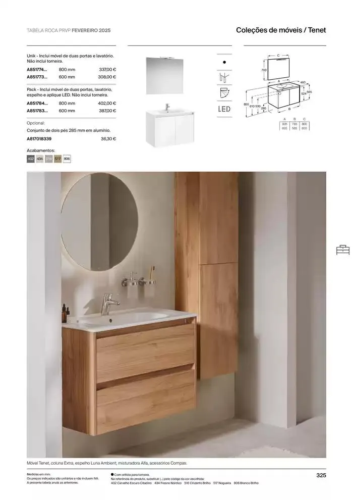 Folheto Soluções de Banho  de 6 de janeiro até 31 de dezembro 2025 - Pagina 327