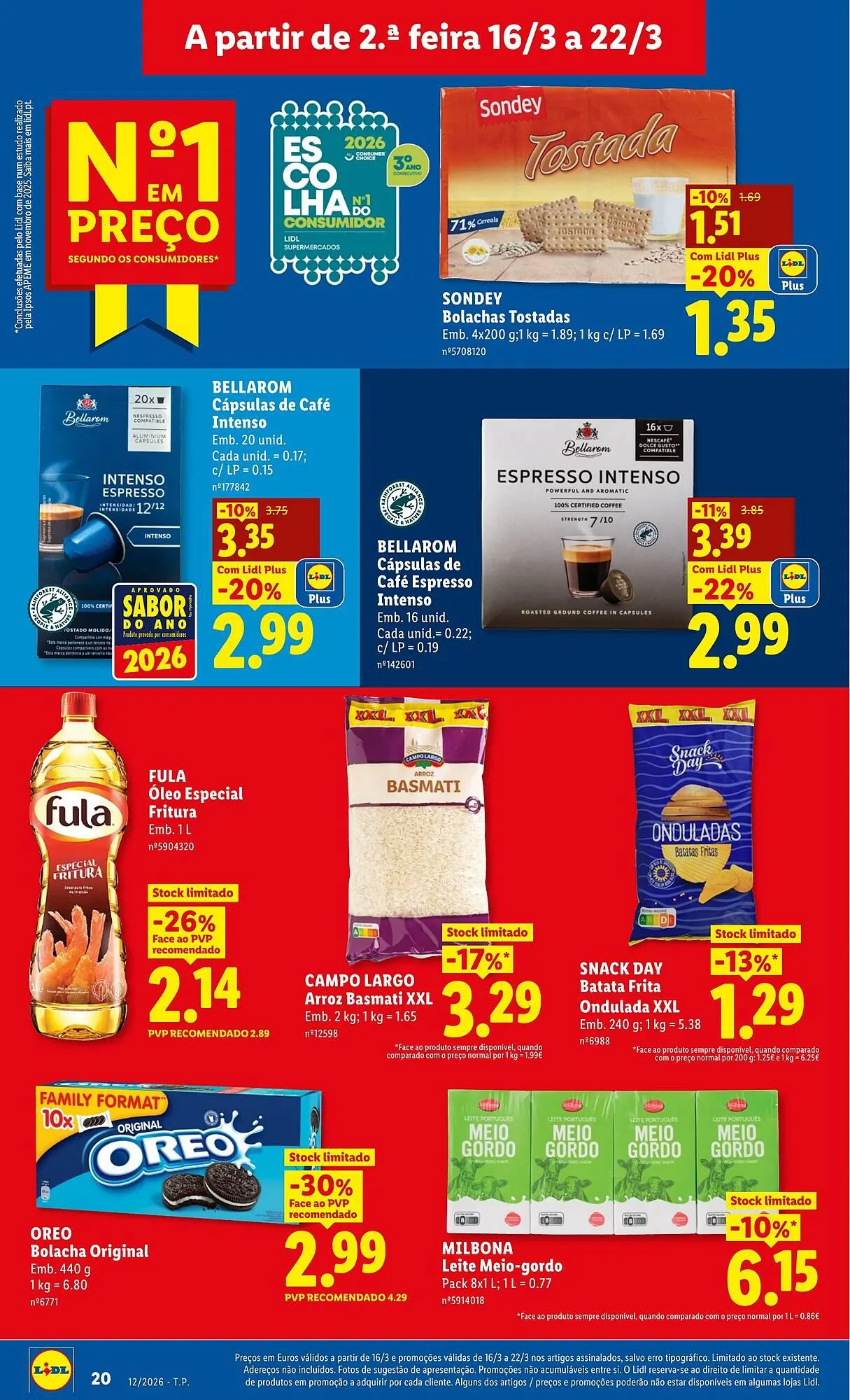 Folheto Folheto Lidl de 16 de março até 22 de março 2026 - Pagina 20