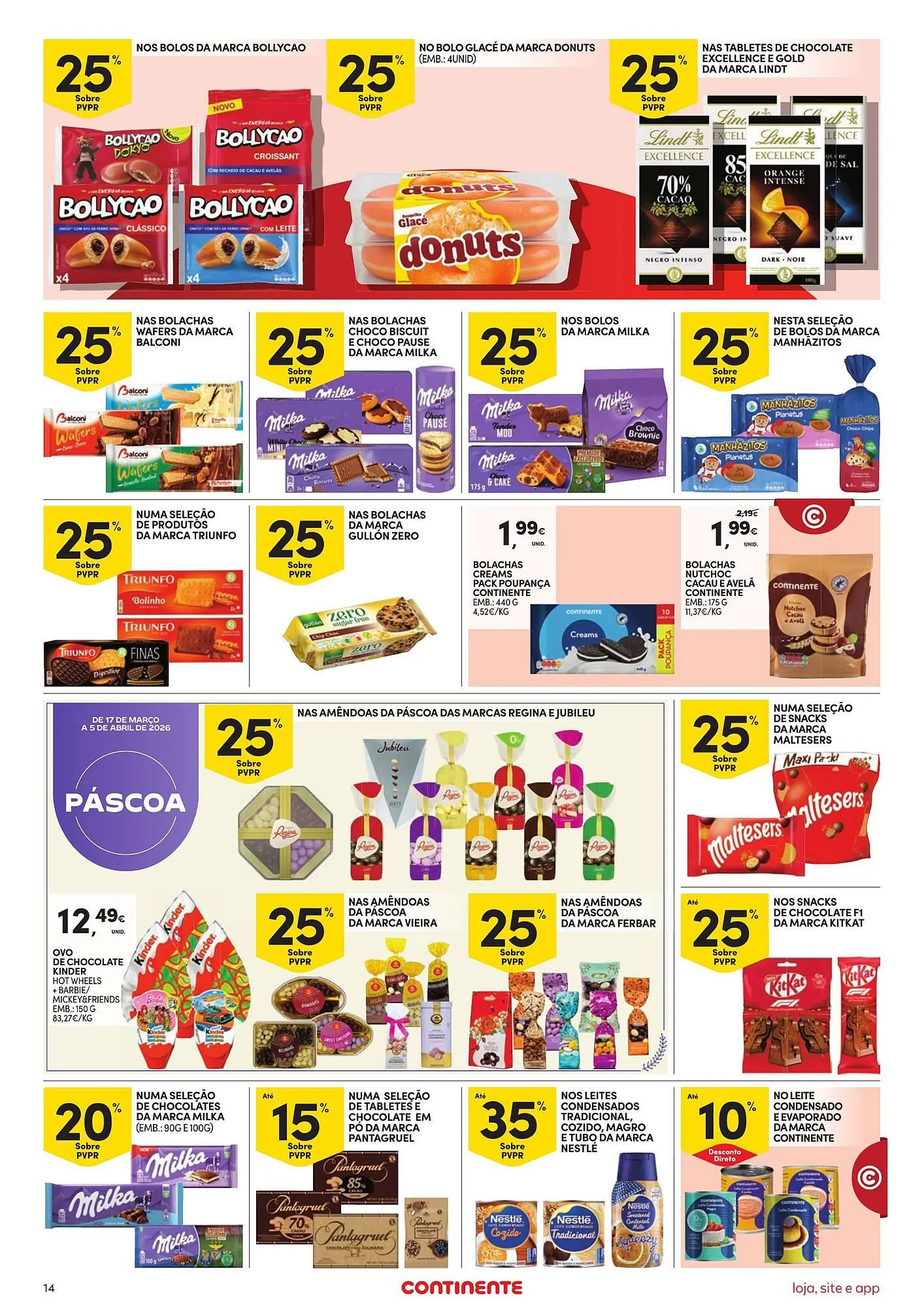 Folheto Folheto Continente Bom dia de 17 de março até 23 de março 2026 - Pagina 14