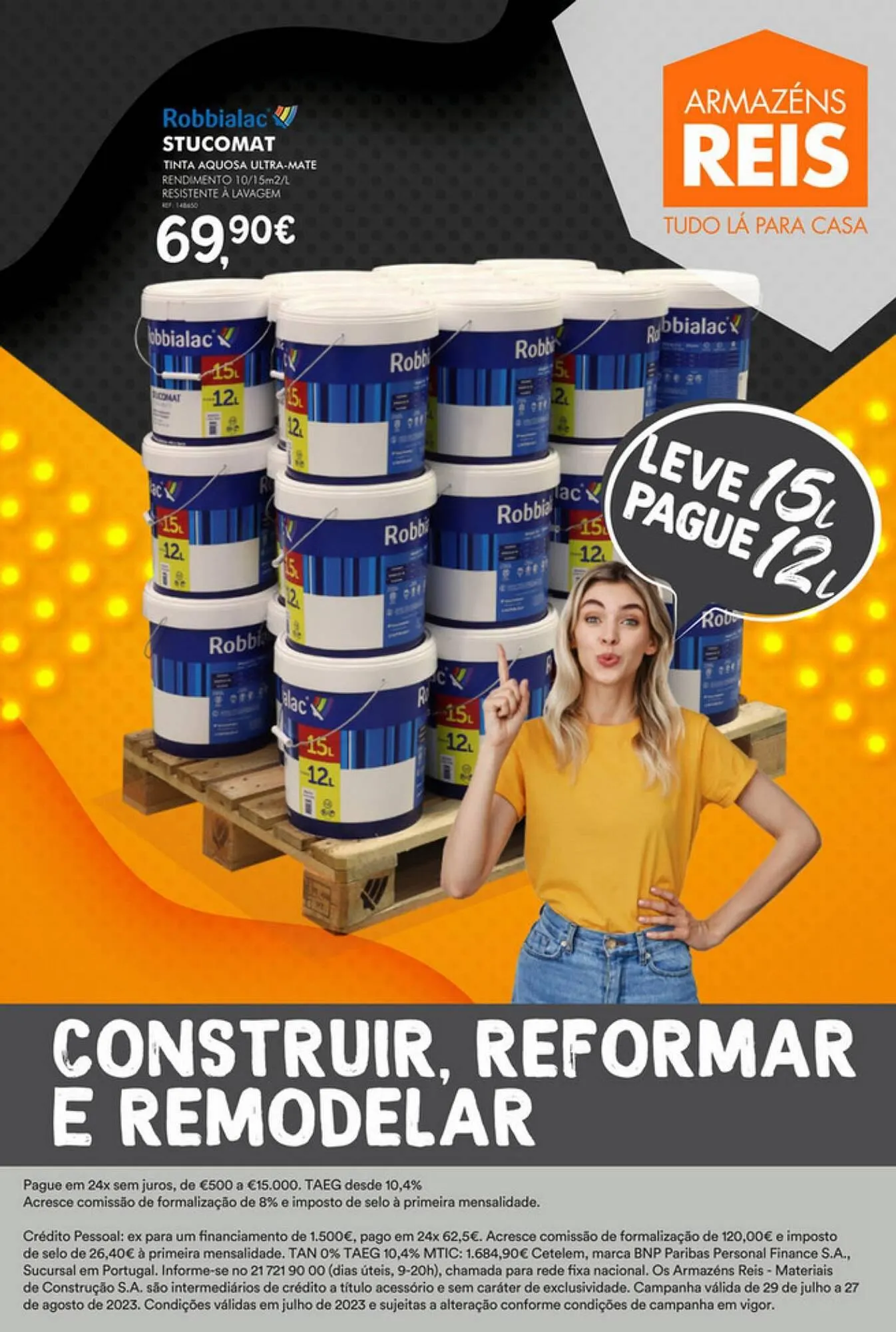 Folheto Folheto Armazéns Reis de 1 de agosto até 27 de agosto 2023 - Pagina 1