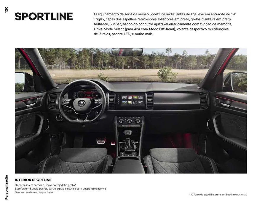 Folheto Škoda Kodiaq de 6 de setembro até 6 de setembro 2024 - Pagina 120