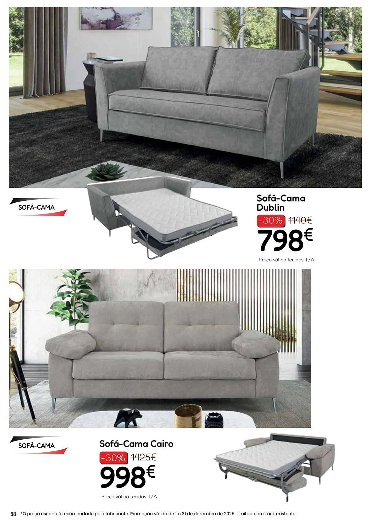 Folheto Folheto Hiper Centro do Móvel de 4 de dezembro até 31 de dezembro 2025 - Pagina 58