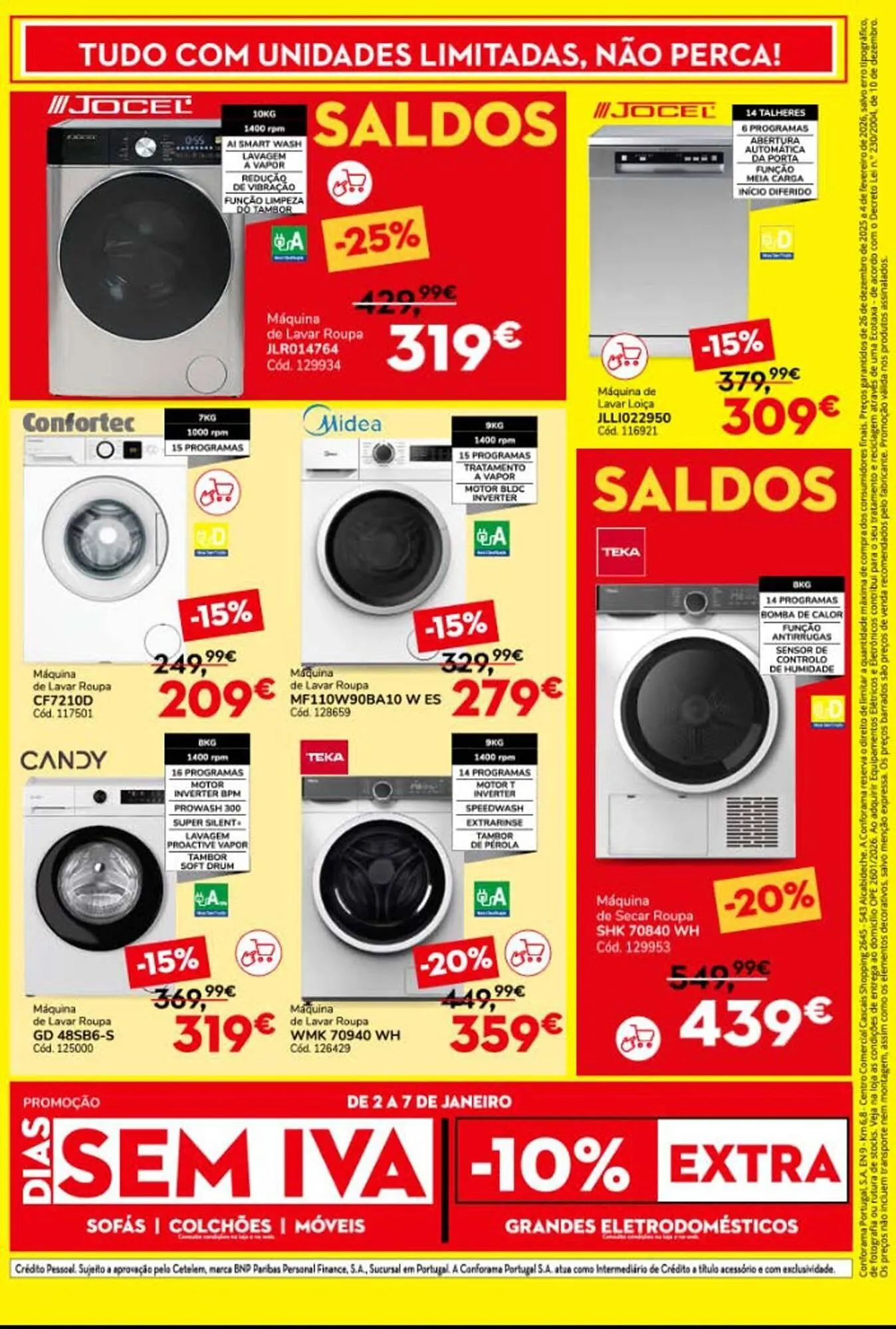 Folheto Folheto Conforama de 29 de dezembro até 4 de fevereiro 2026 - Pagina 8