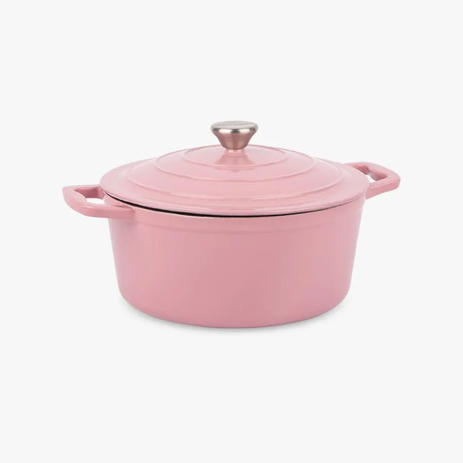 Caçarola ferro fundido rosa D26 cm | 4,5L SUMMER PASTELS