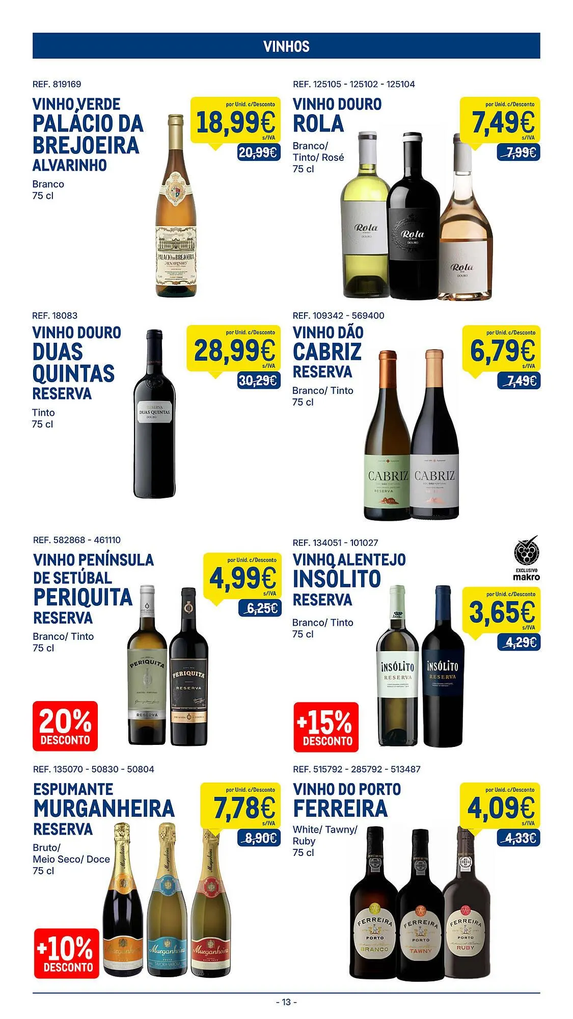 Folheto Folheto Makro de 15 de abril até 21 de abril 2025 - Pagina 13