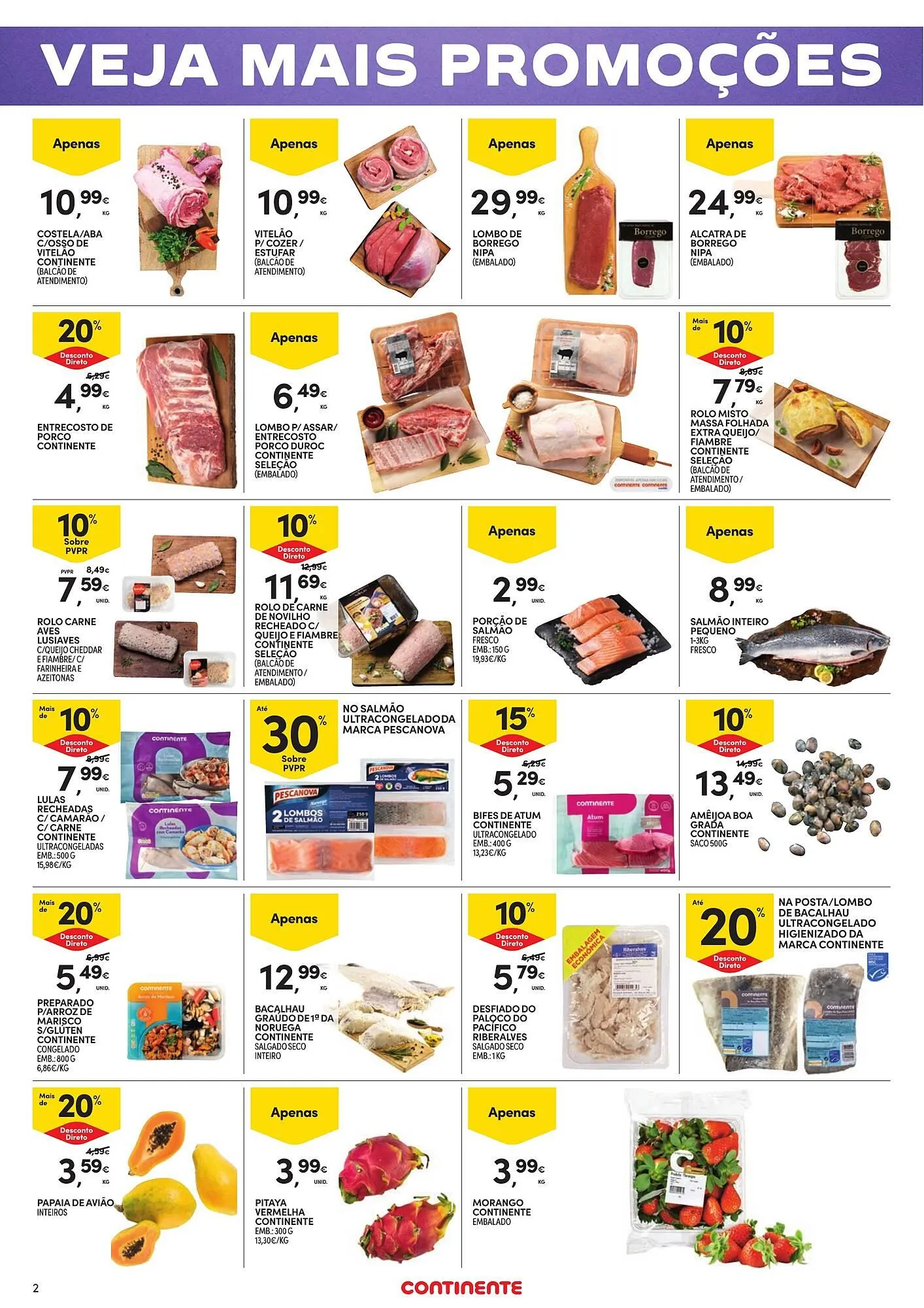 Folheto Folheto Continente de 18 de abril até 21 de abril 2025 - Pagina 2