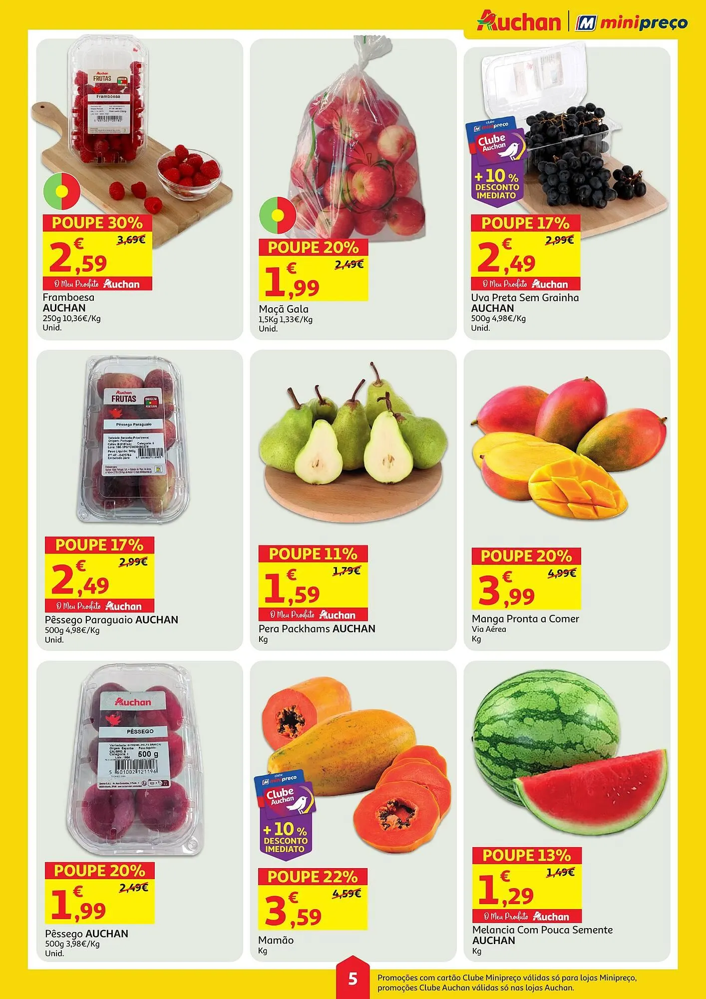 Folheto Folheto Auchan de 22 de maio até 28 de maio 2025 - Pagina 5