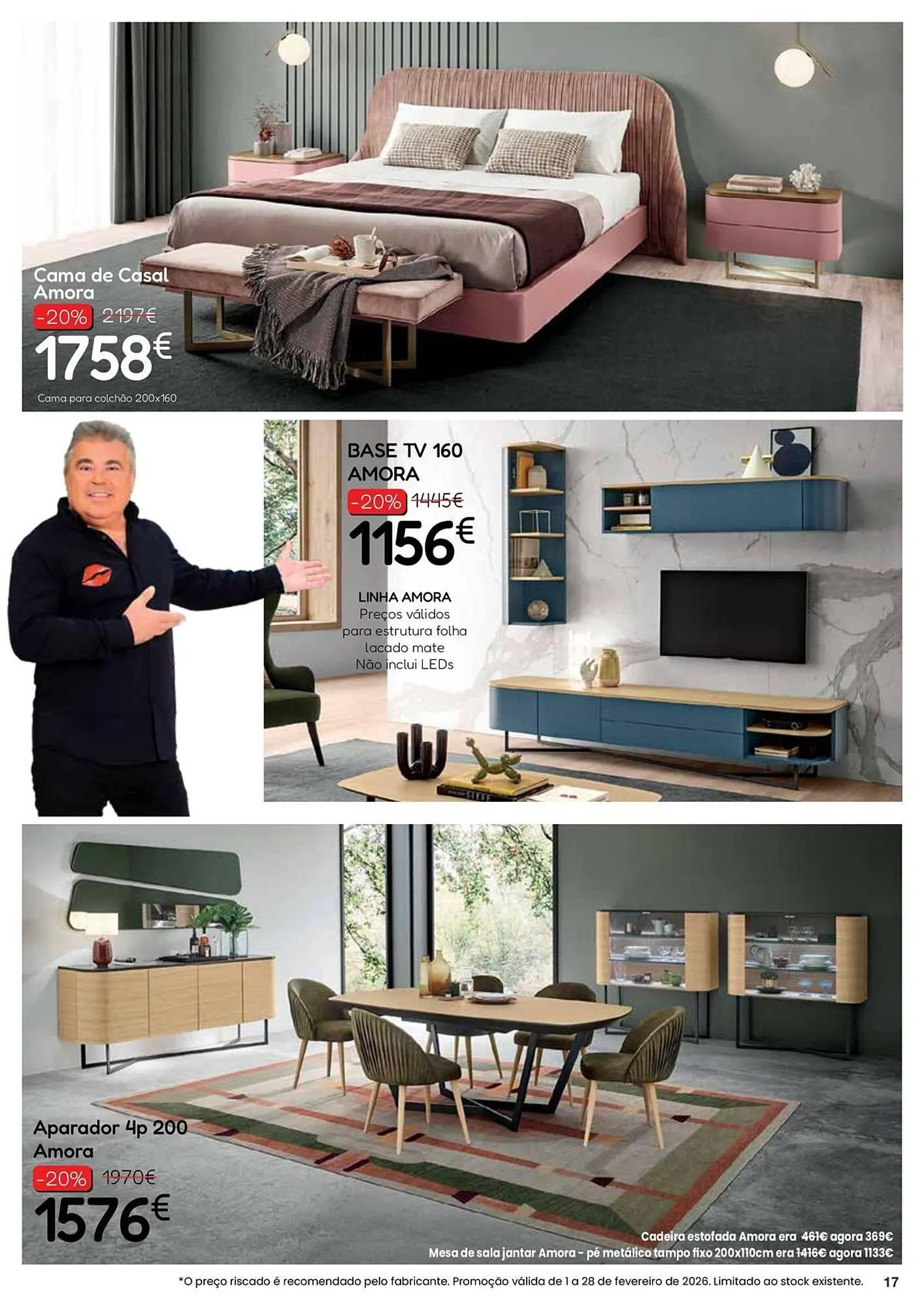 Folheto Folheto Hiper Centro do Móvel de 2 de fevereiro até 28 de fevereiro 2026 - Pagina 17