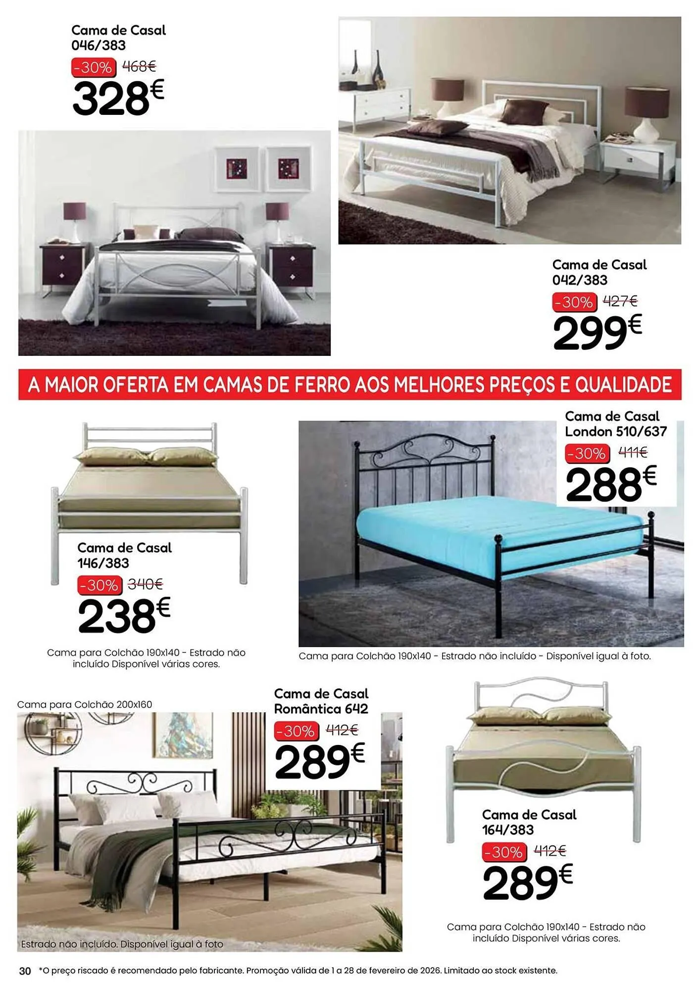 Folheto Folheto Hiper Centro do Móvel de 2 de fevereiro até 28 de fevereiro 2026 - Pagina 30