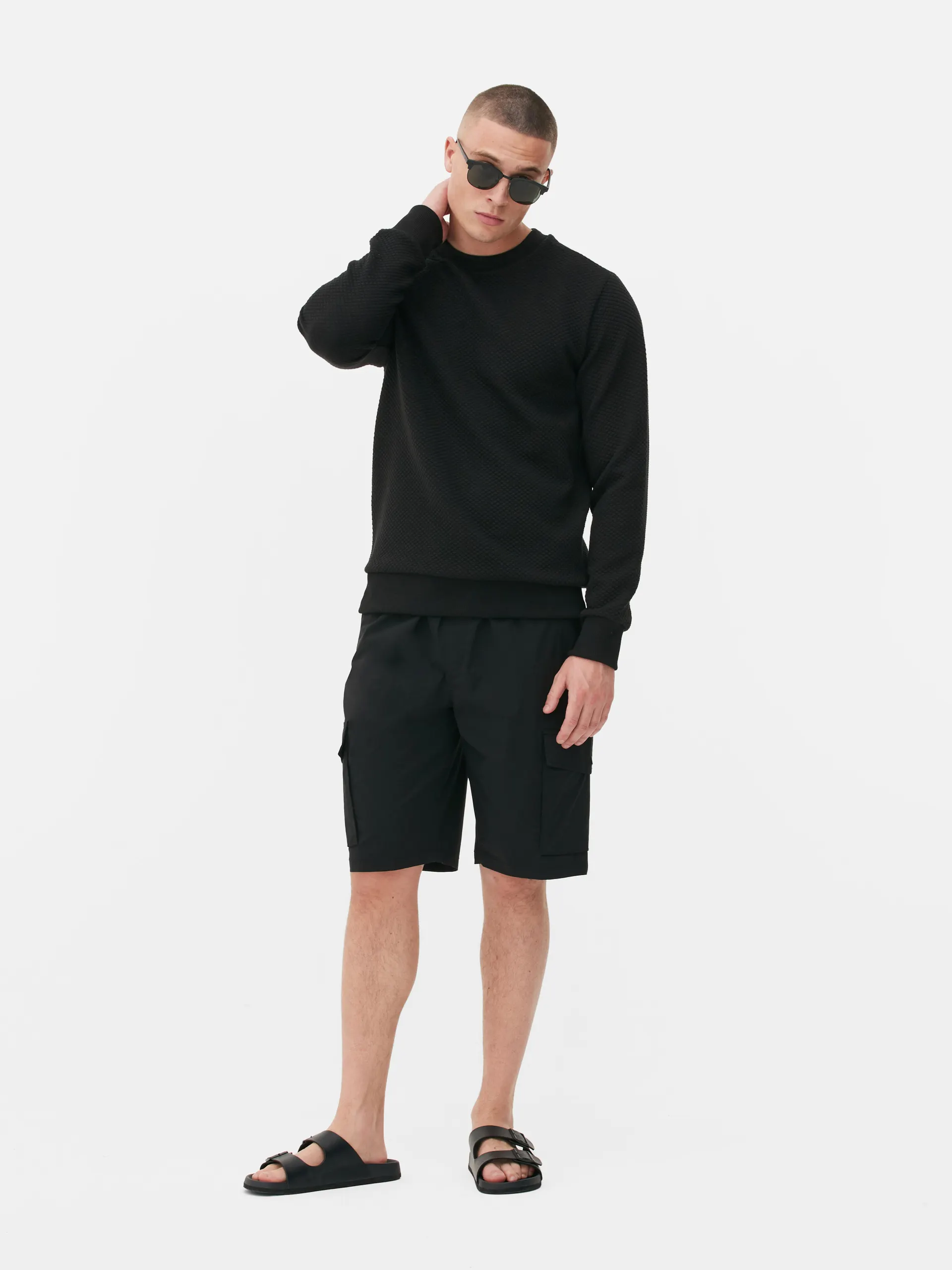 Prošívaná mikina se štrasem