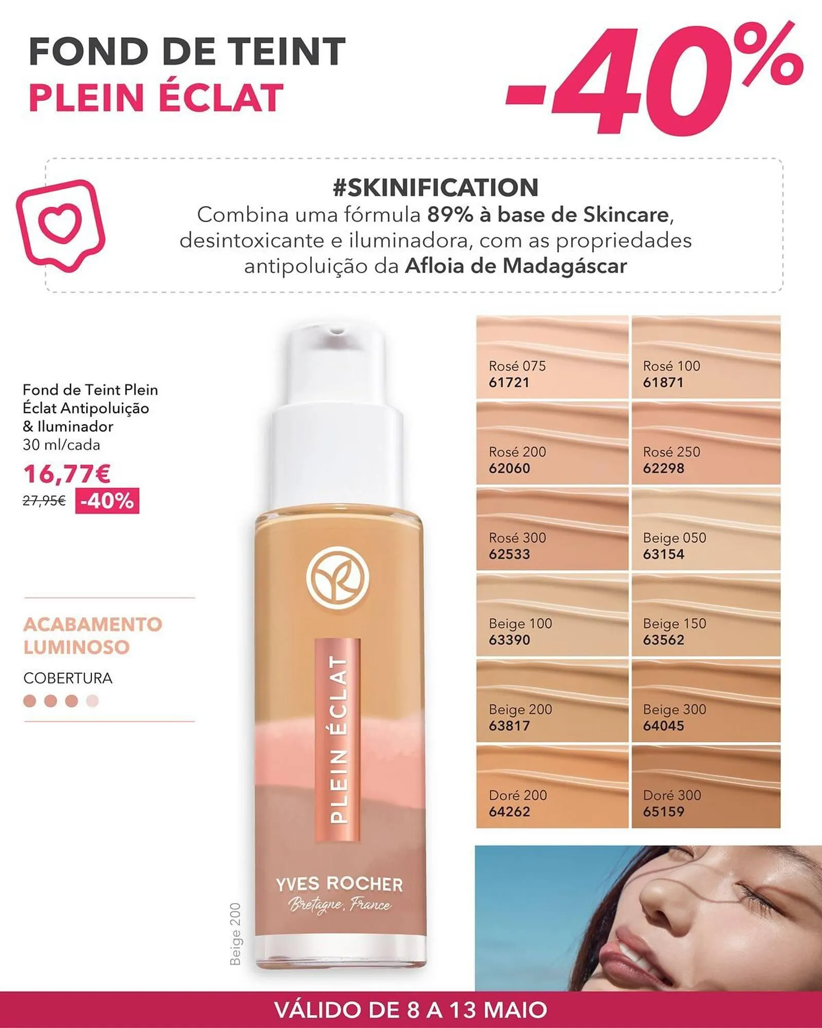 Folheto Folheto Yves Rocher de 8 de maio até 13 de maio 2025 - Pagina 10