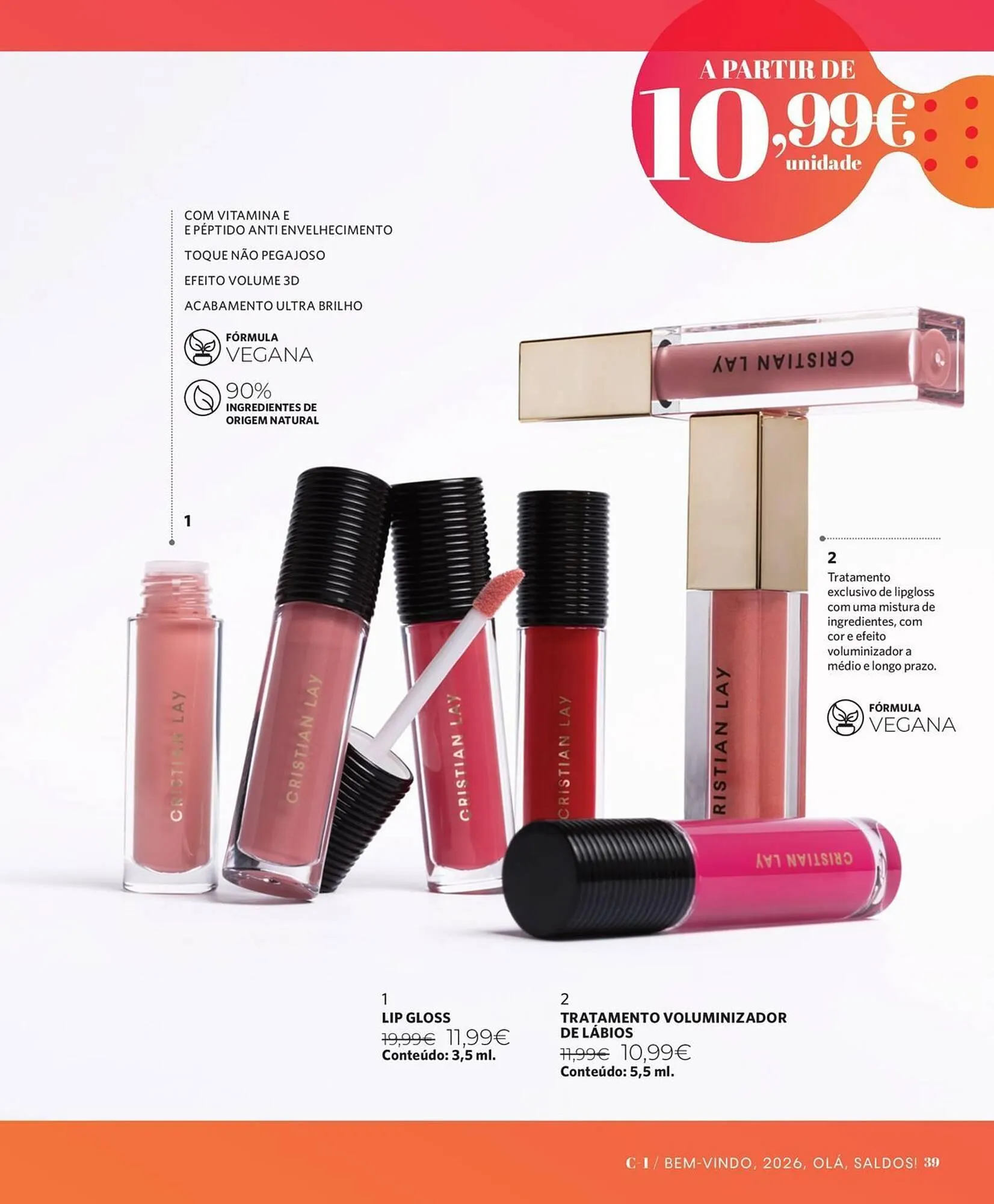 Folheto Catálogo Cristian Lay de 29 de dezembro até 18 de janeiro 2026 - Pagina 39