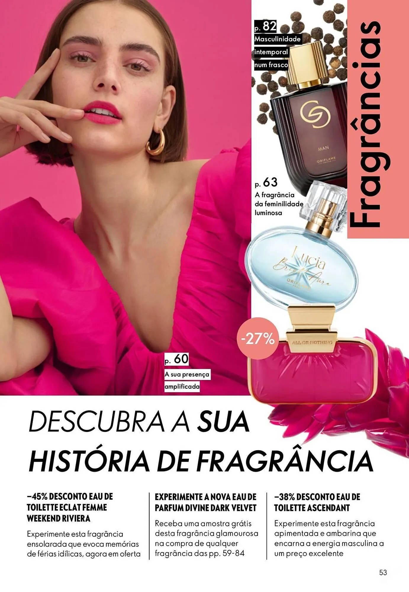 Folheto Catálogo Oriflame de 1 de outubro até 21 de outubro 2025 - Pagina 53