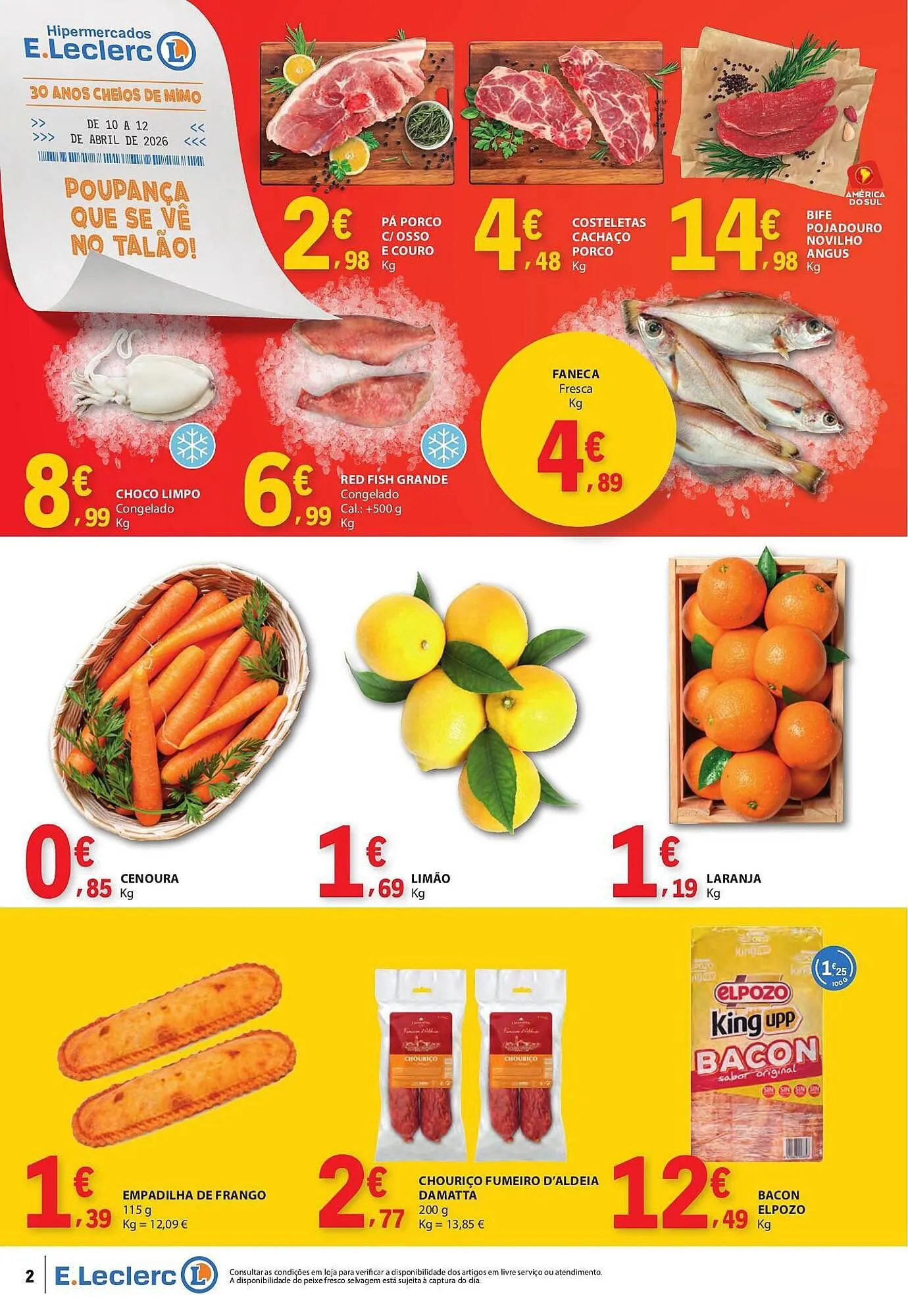 Folheto Folheto E.Leclerc de 10 de abril até 12 de abril 2026 - Pagina 2