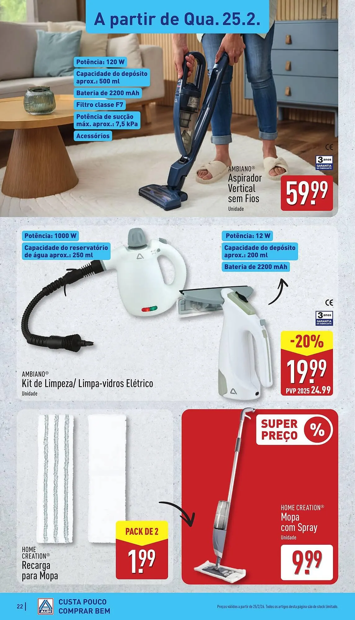 Folheto Folheto ALDI de 23 de fevereiro até 1 de março 2026 - Pagina 22