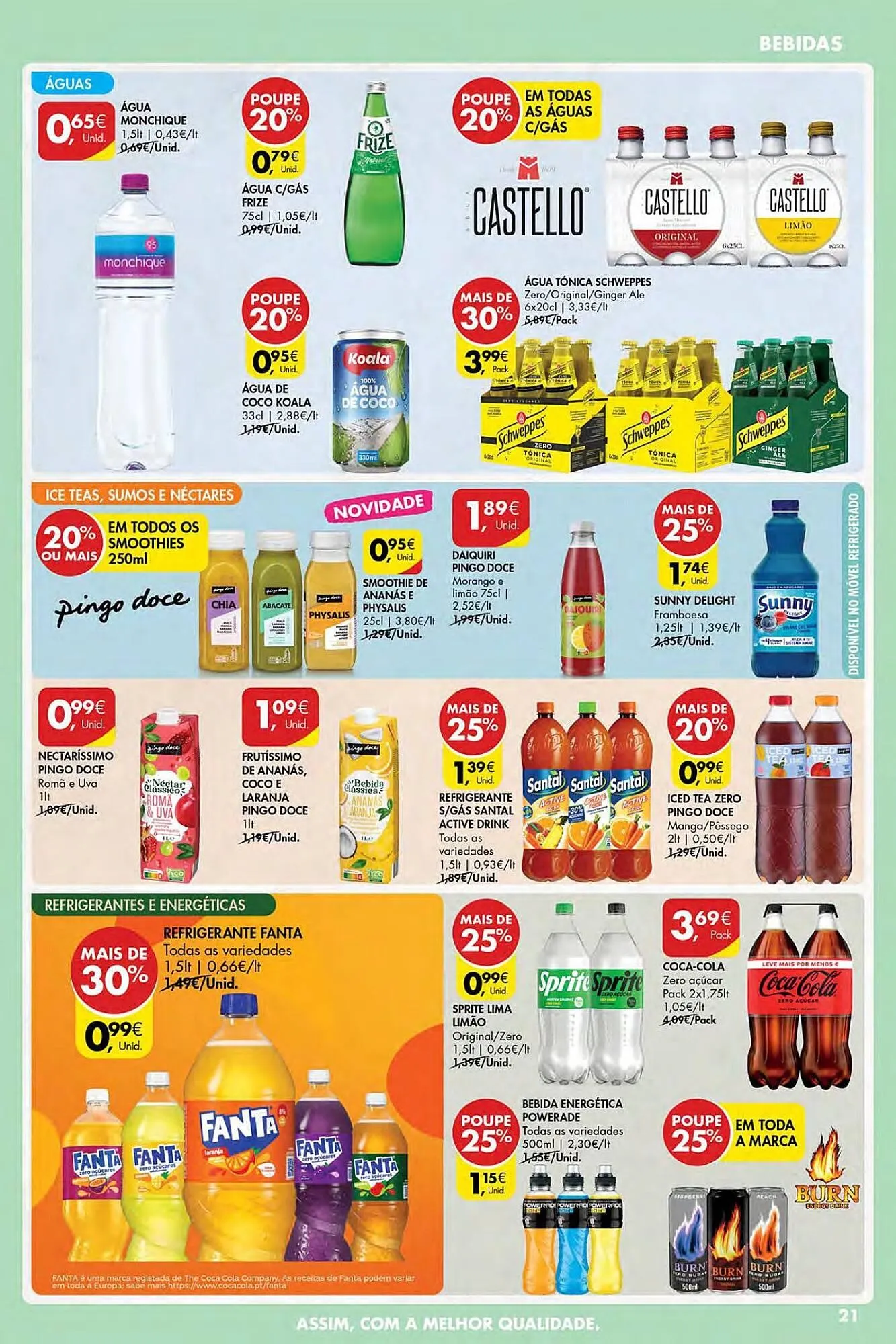 Folheto Folheto Pingo Doce de 20 de março até 26 de março 2025 - Pagina 21