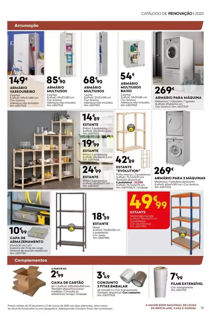 Folheto F#2 Catálogo Renovação 24p Nacional de 23 de janeiro até 2 de março 2025 - Pagina 15