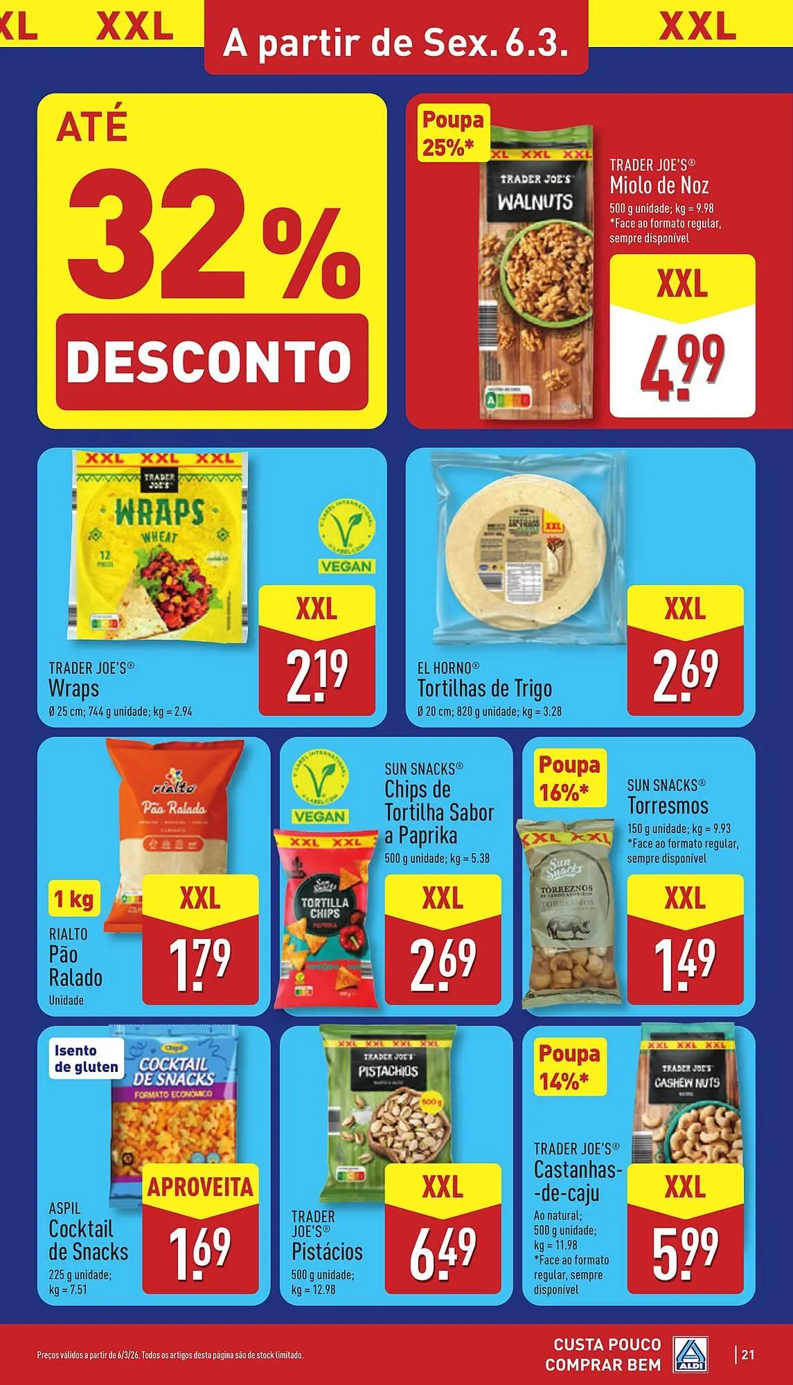 Folheto Folheto ALDI de 2 de março até 8 de março 2026 - Pagina 21
