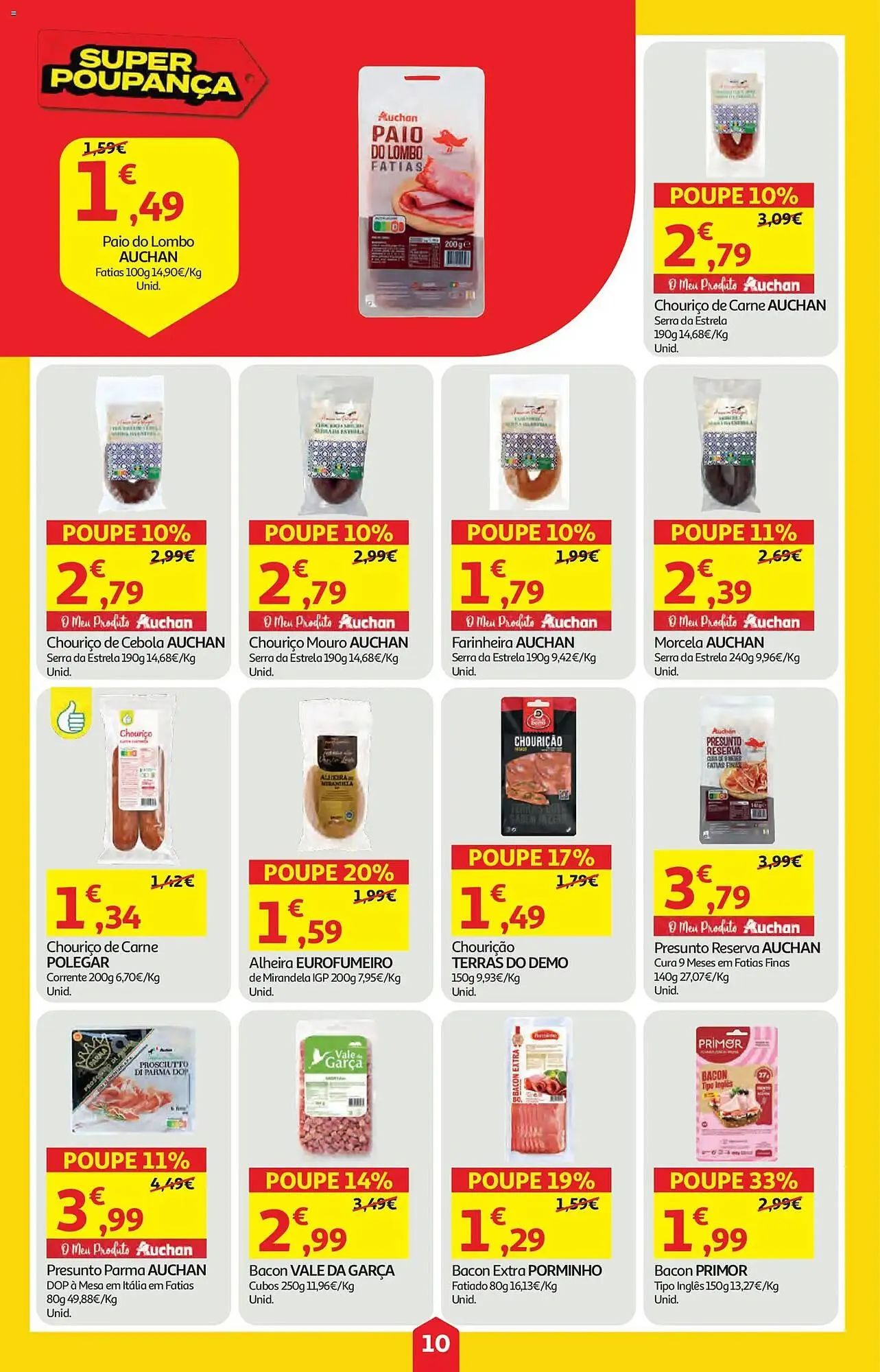 Folheto Folheto Auchan de 9 de abril até 16 de abril 2026 - Pagina 10