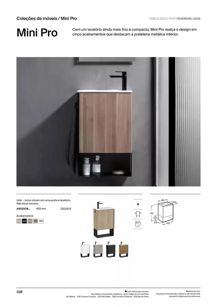 Folheto Soluções de Banho  de 6 de janeiro até 31 de dezembro 2025 - Pagina 330