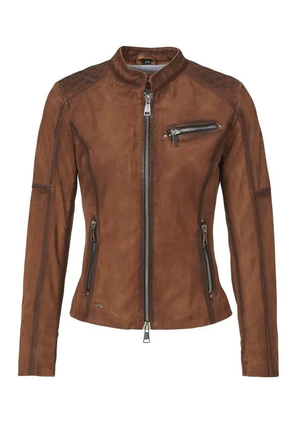 Blusão em pele Savana