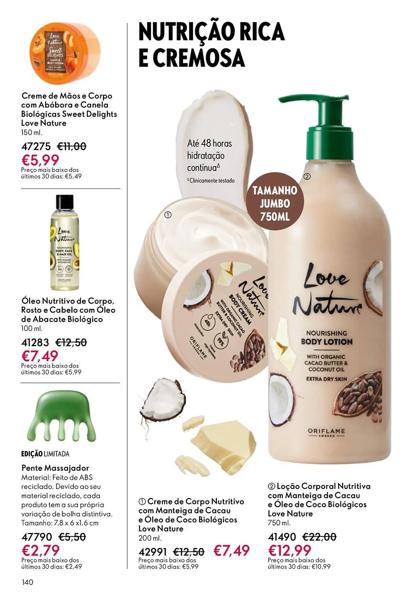 Folheto Catálogo Oriflame de 6 de maio até 26 de maio 2026 - Pagina 140