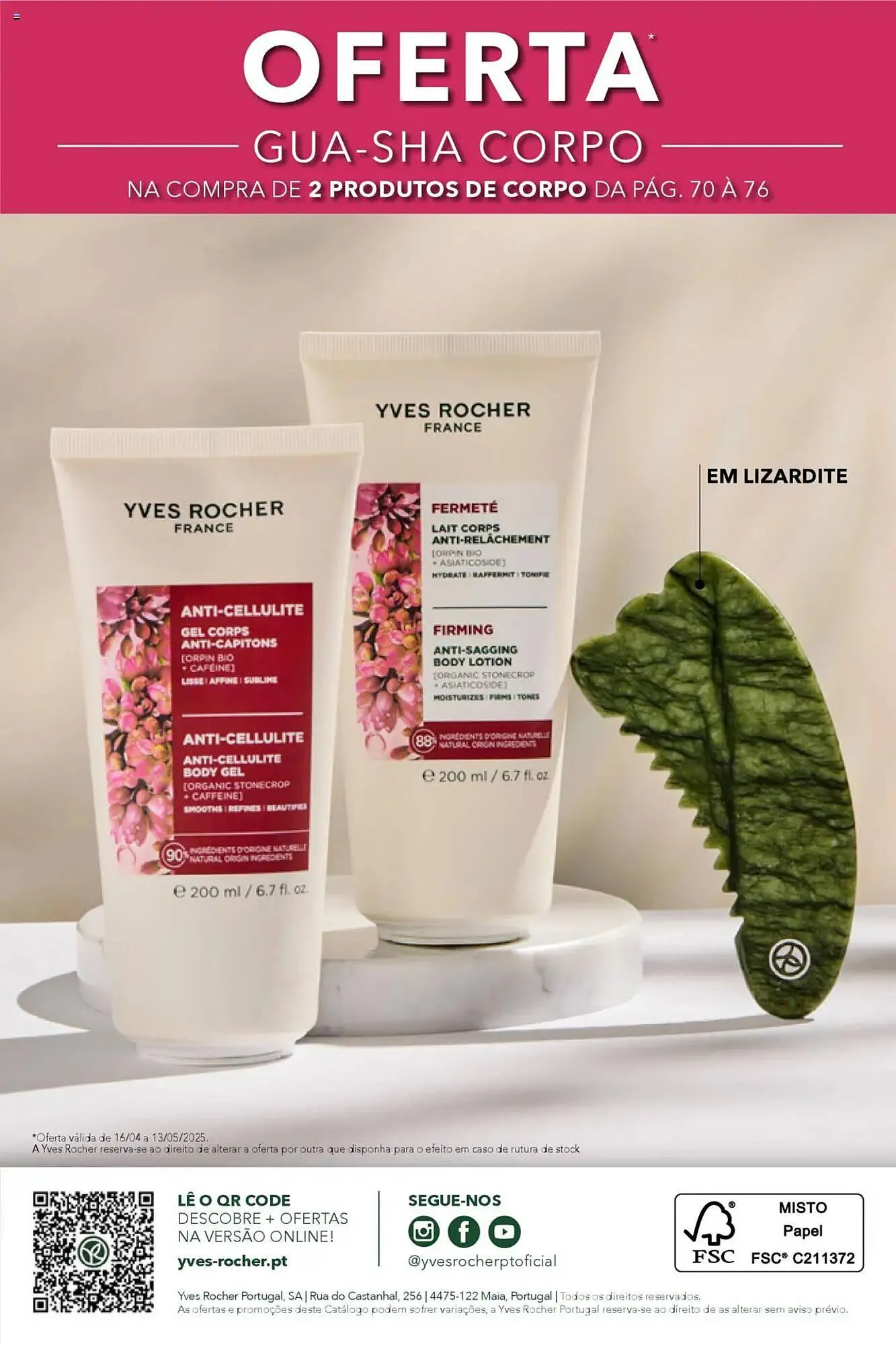 Folheto Folheto Yves Rocher de 16 de abril até 13 de maio 2025 - Pagina 76